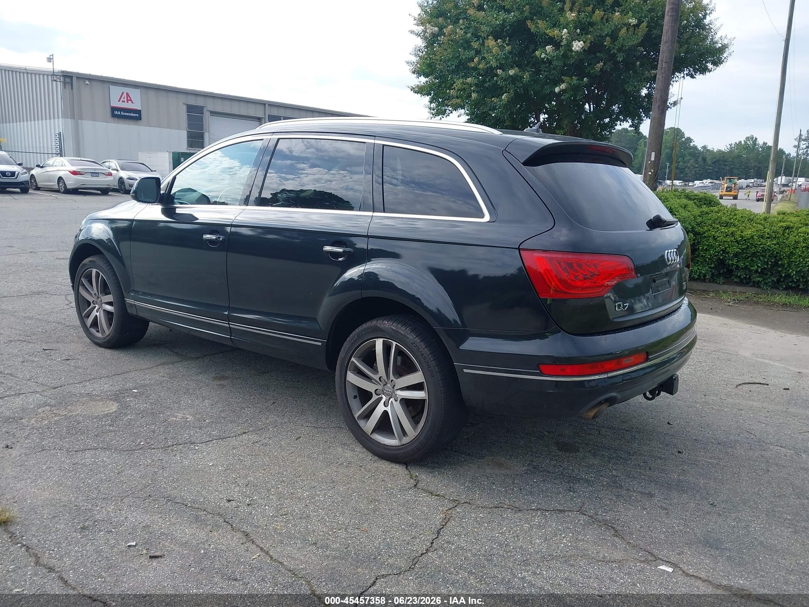 2012 Audi Q7 3.0 Tdi Premium Black vin: WA1LMAFE0CD003417