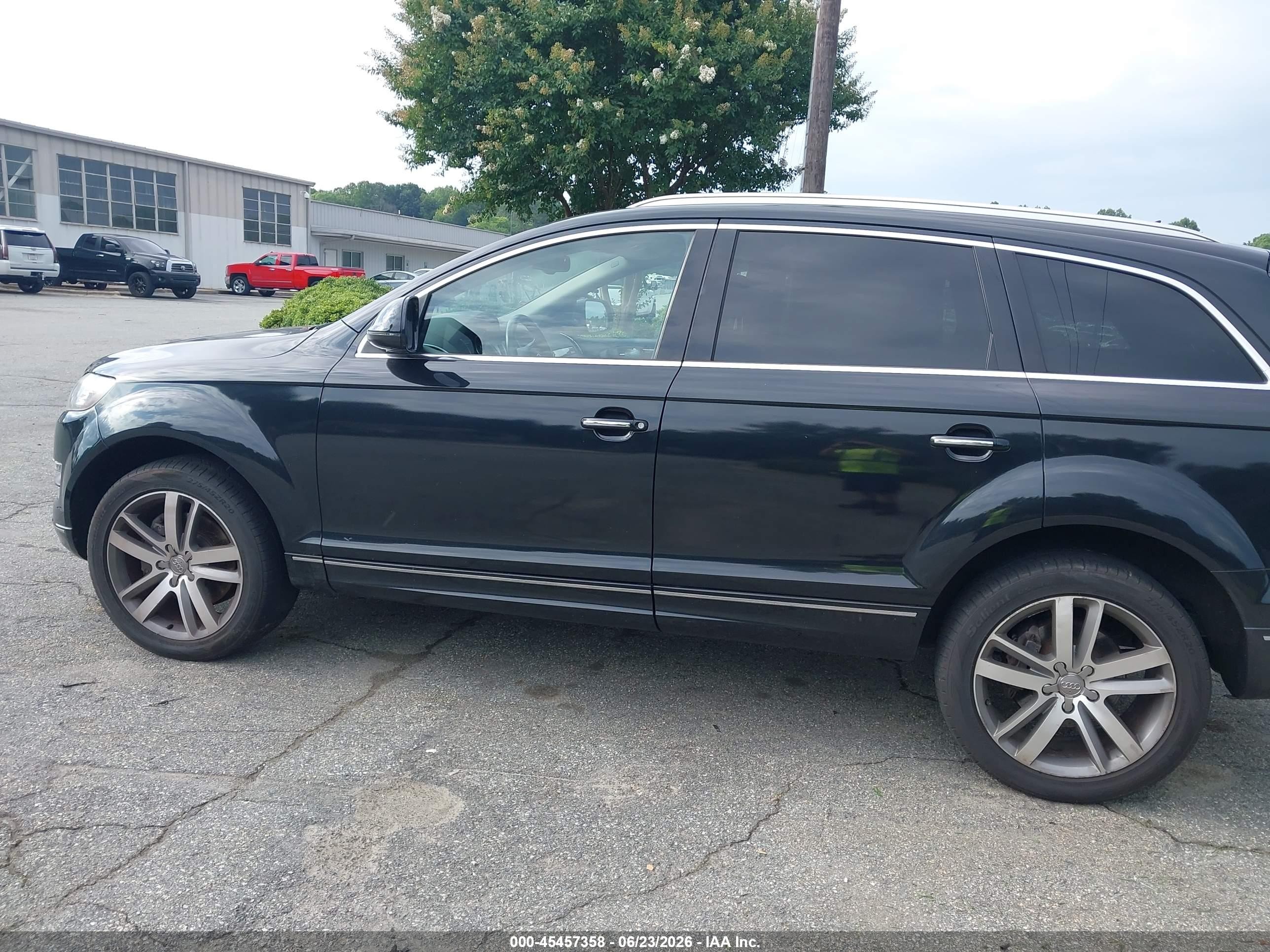 2012 Audi Q7 3.0 Tdi Premium Black vin: WA1LMAFE0CD003417
