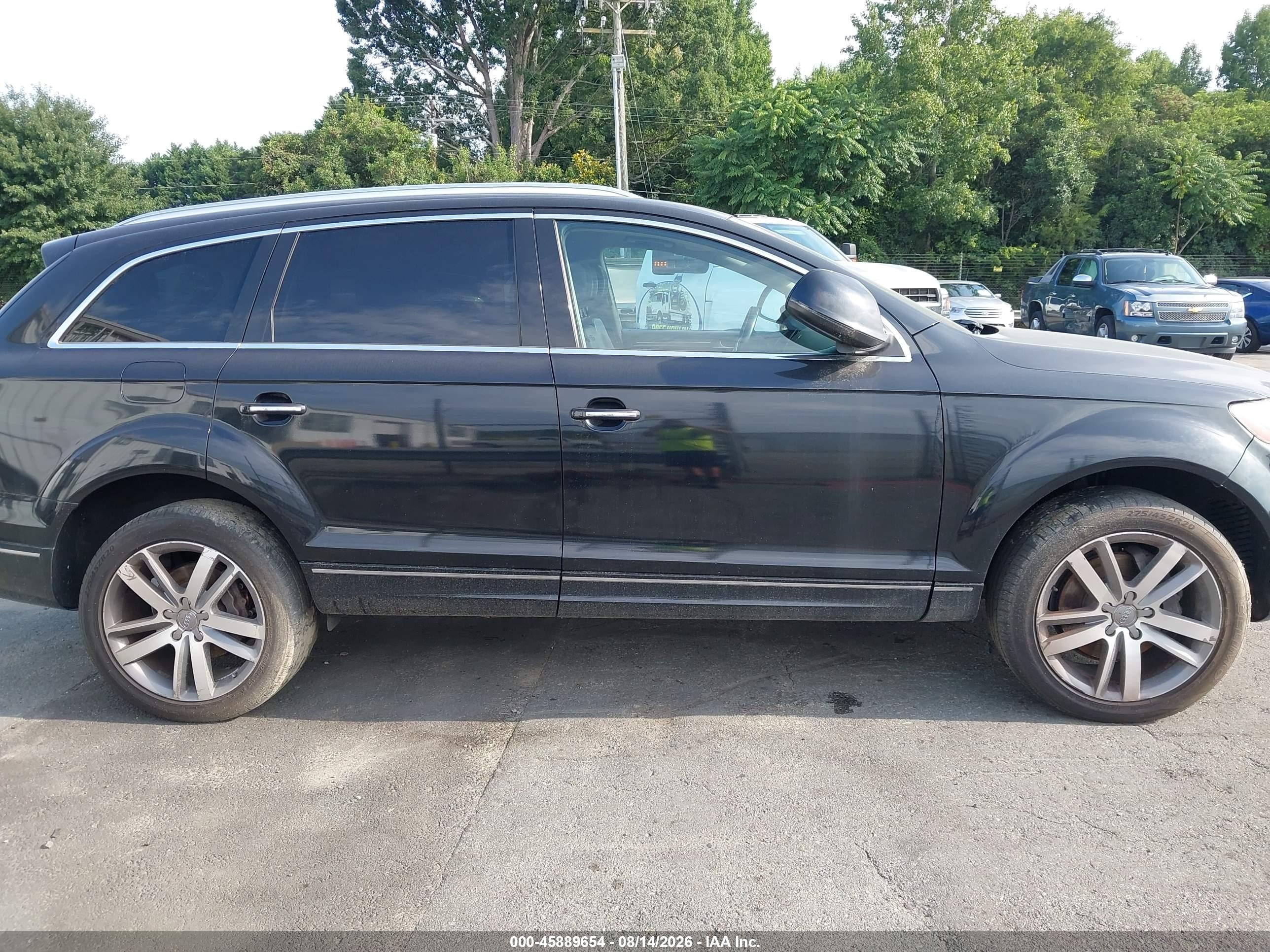 2012 Audi Q7 3.0 Tdi Premium Black vin: WA1LMAFE0CD003417