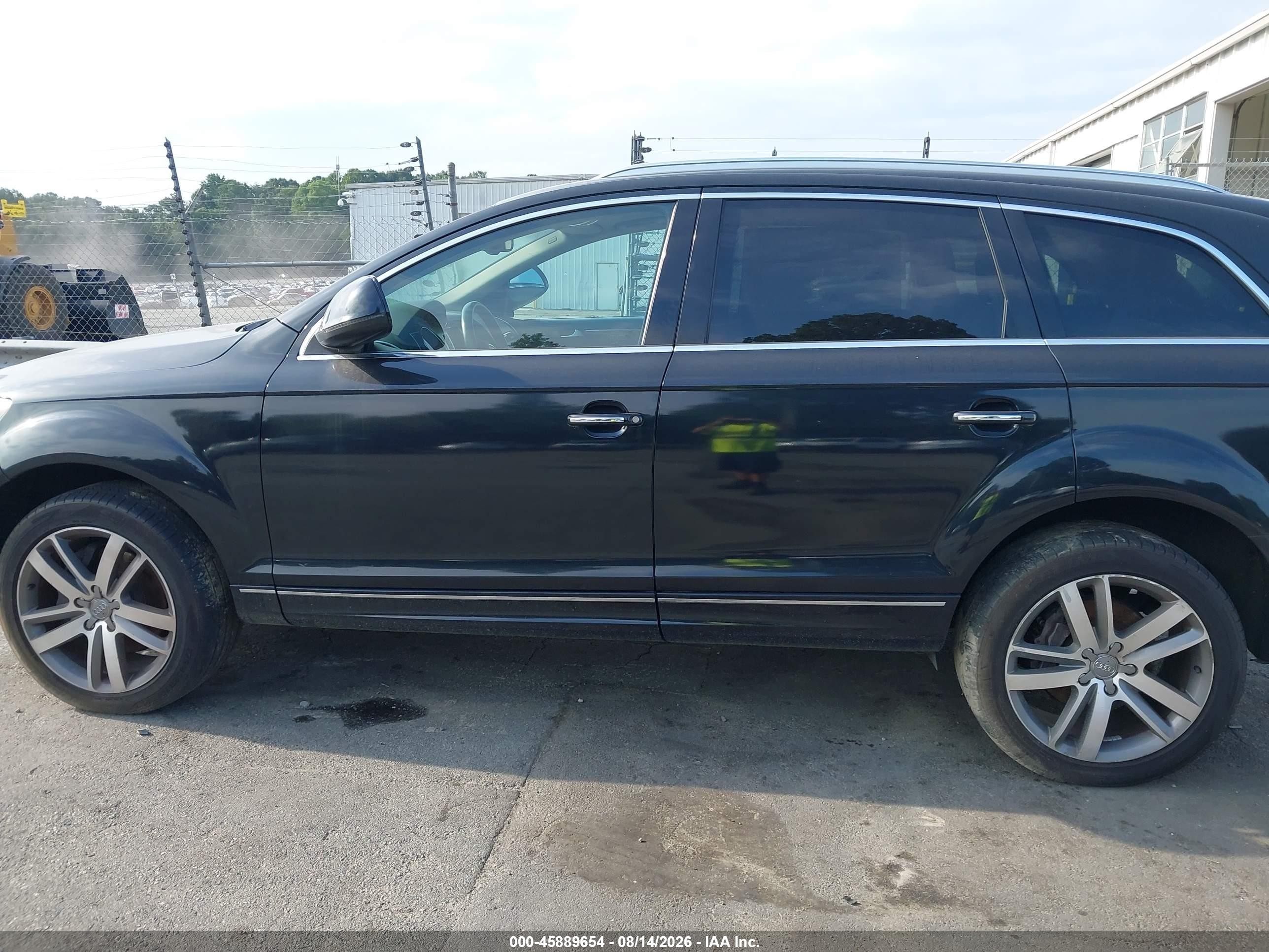 2012 Audi Q7 3.0 Tdi Premium Black vin: WA1LMAFE0CD003417