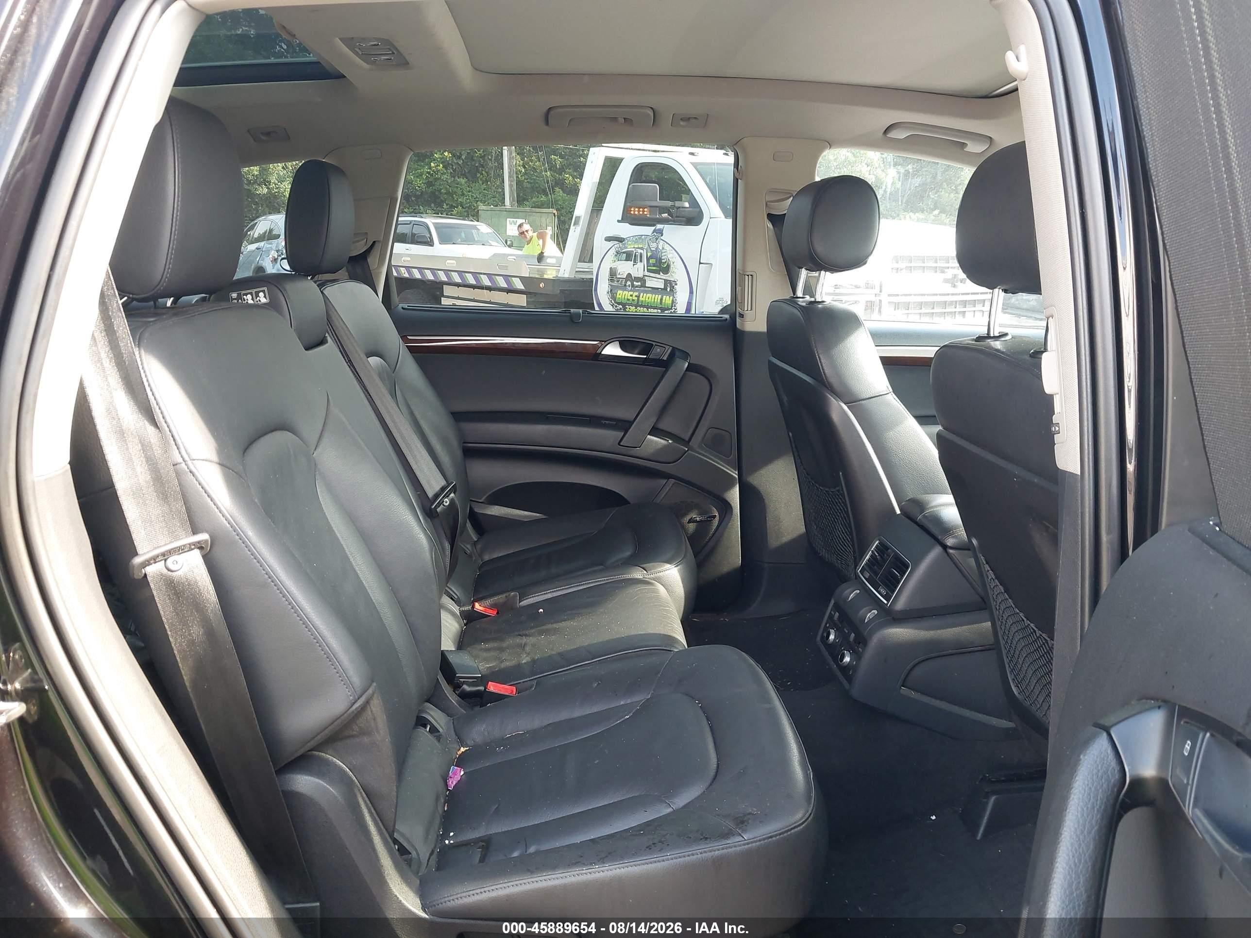 2012 Audi Q7 3.0 Tdi Premium Black vin: WA1LMAFE0CD003417
