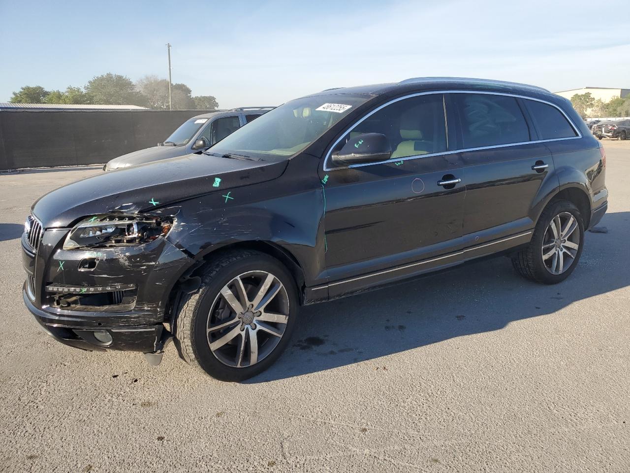2012 Audi Q7 Premium Plus Черный vin: WA1LMAFE0CD008309