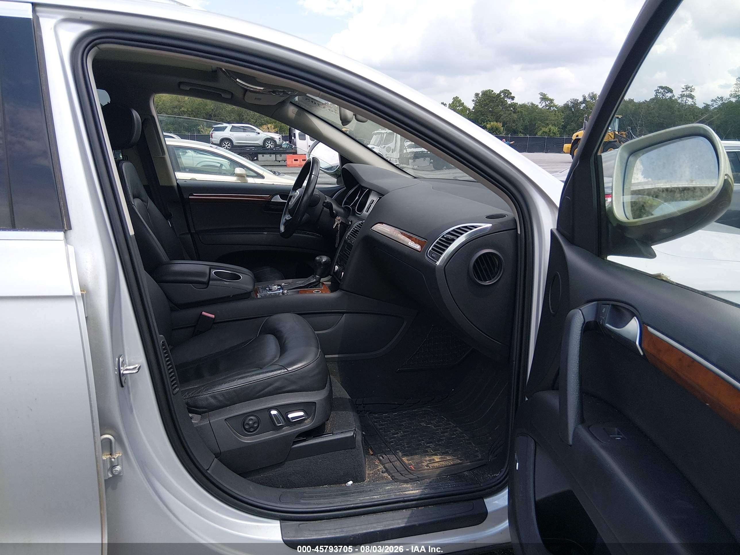 2014 Audi Q7 3.0 Tdi Premium Silver vin: WA1LMAFE0ED007034