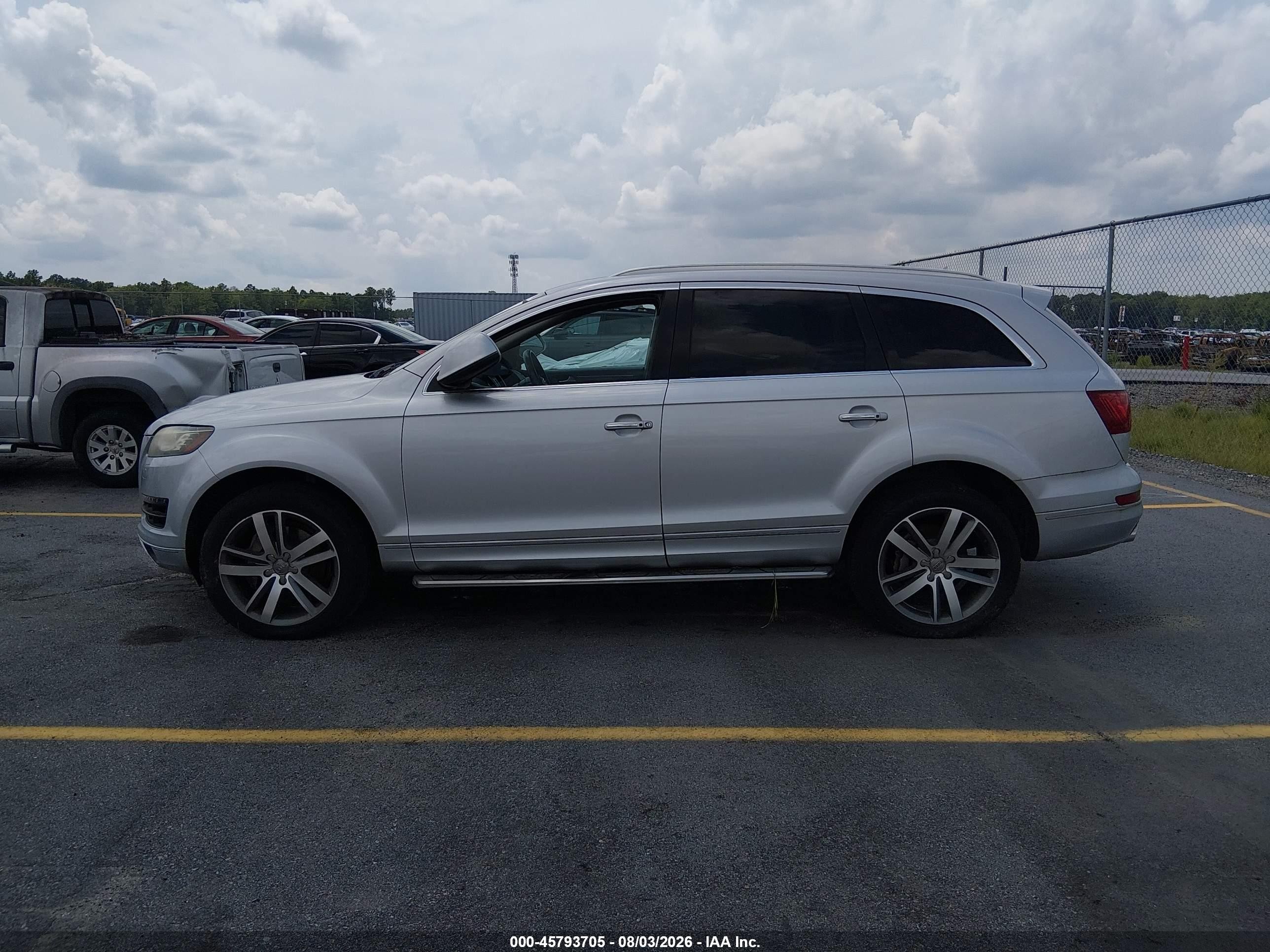 2014 Audi Q7 3.0 Tdi Premium Silver vin: WA1LMAFE0ED007034