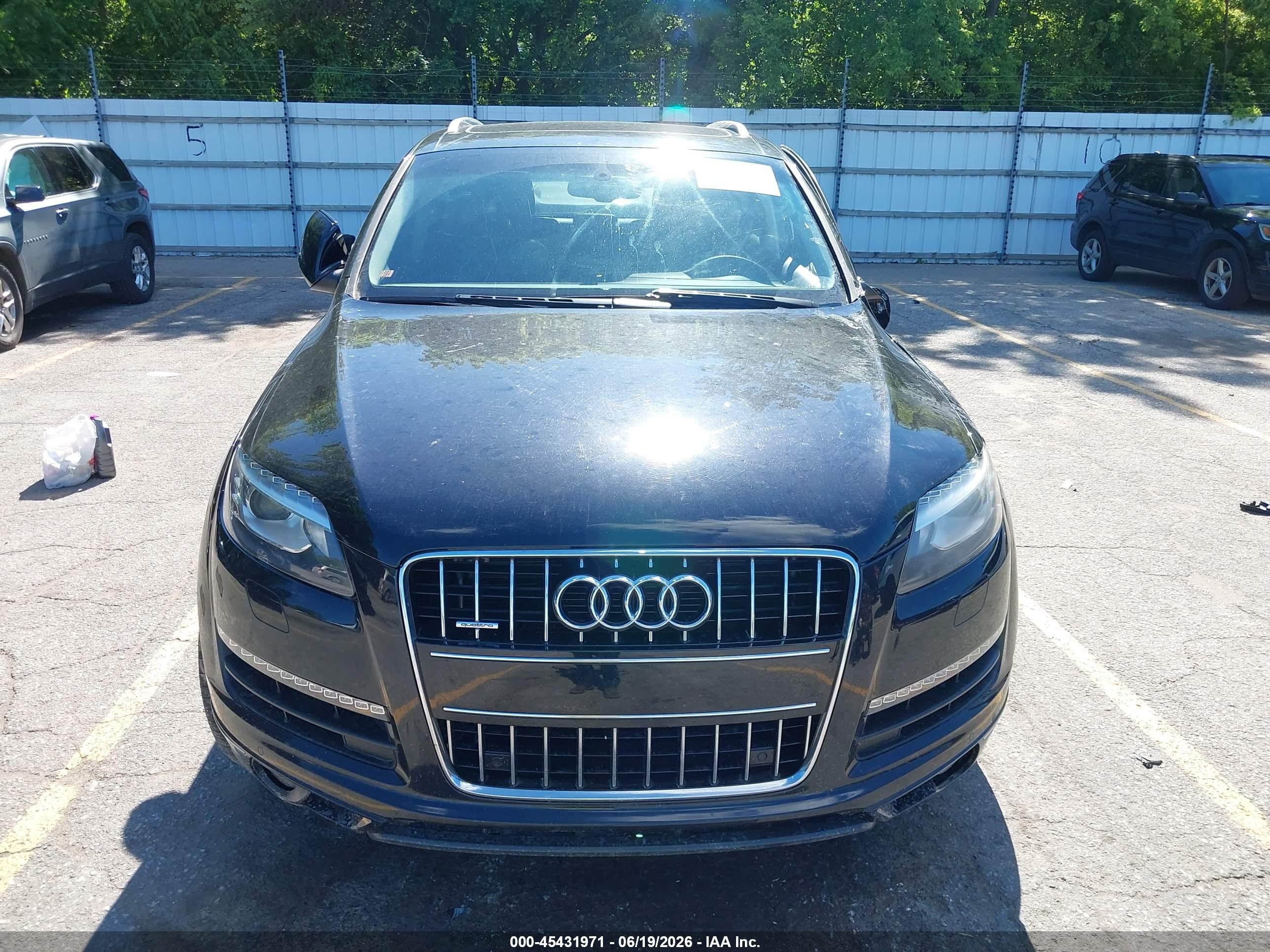 2014 Audi Q7 3.0 Tdi Premium Черный vin: WA1LMAFE0ED008734