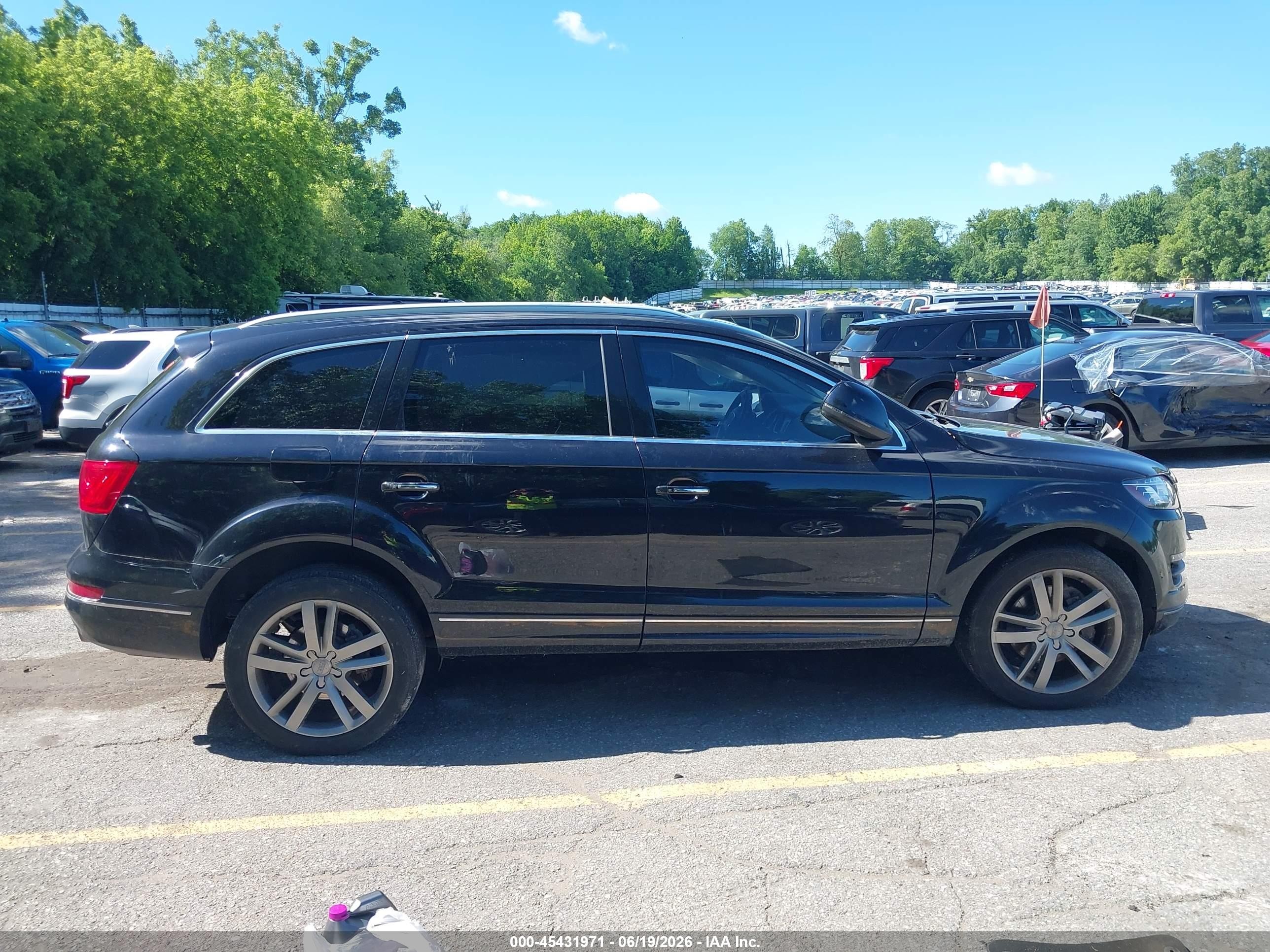 2014 Audi Q7 3.0 Tdi Premium Черный vin: WA1LMAFE0ED008734
