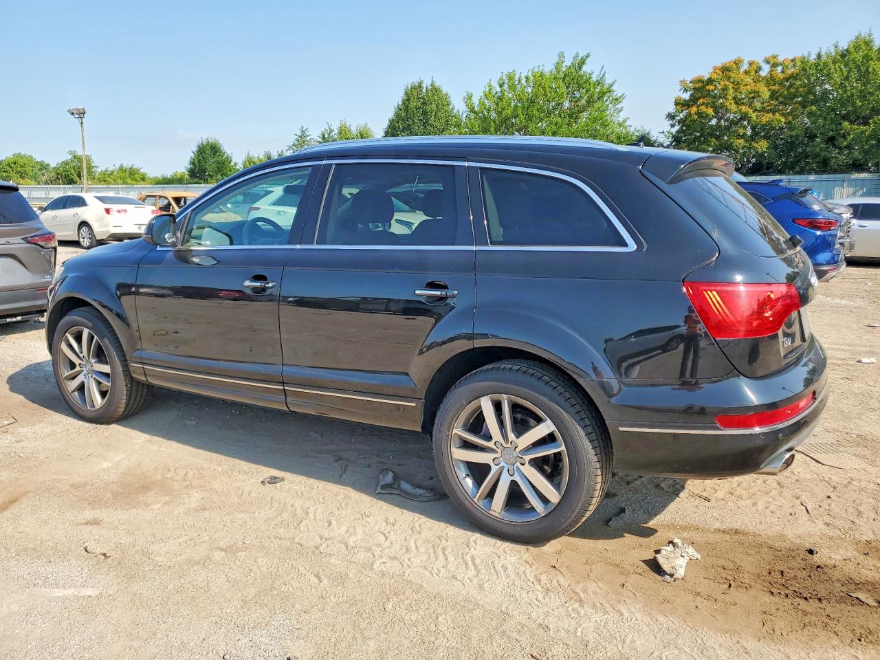 2015 Audi Q7 Tdi Premium Plus Black vin: WA1LMAFE0FD021131