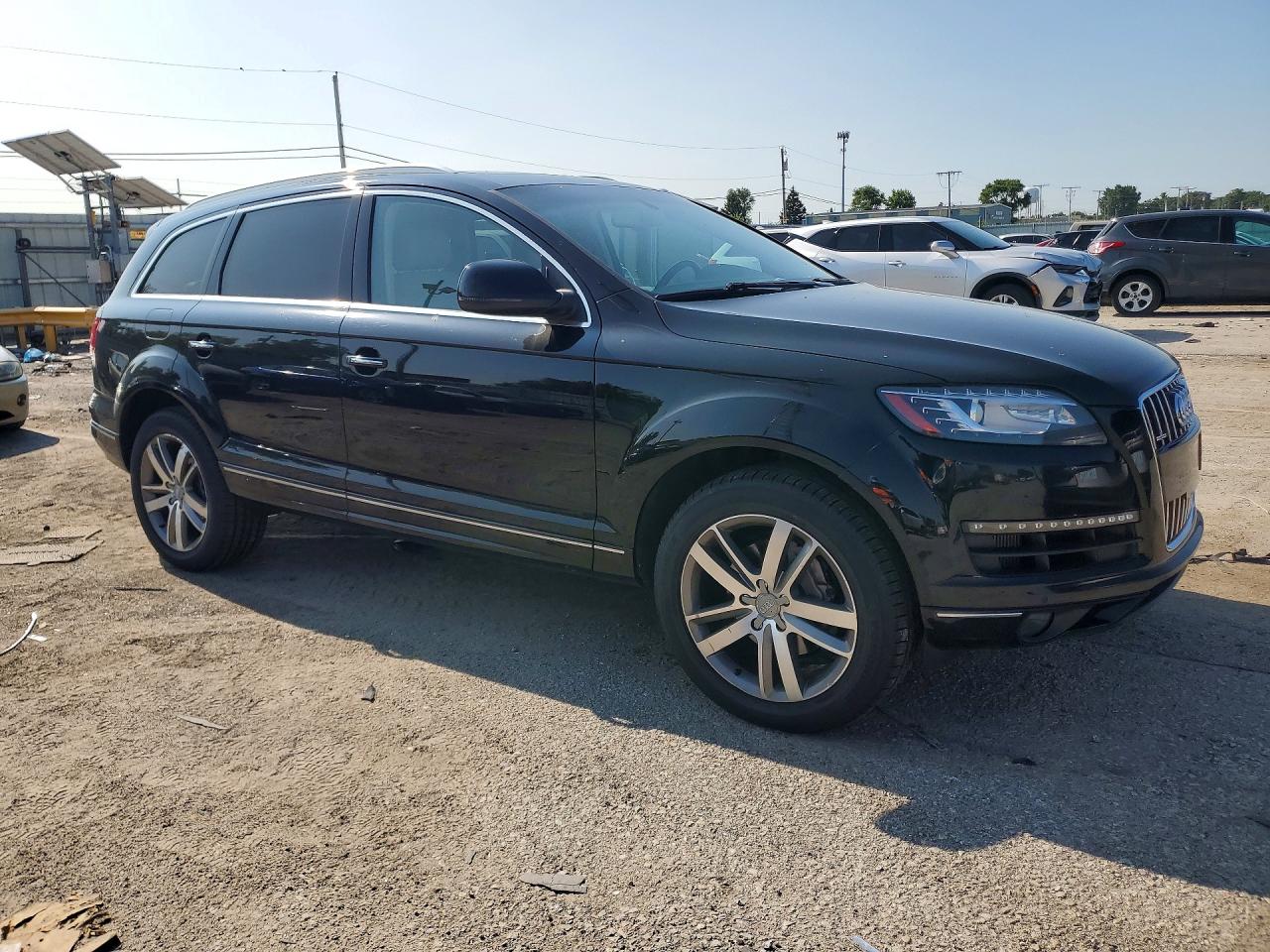 2015 Audi Q7 Tdi Premium Plus Black vin: WA1LMAFE0FD021131