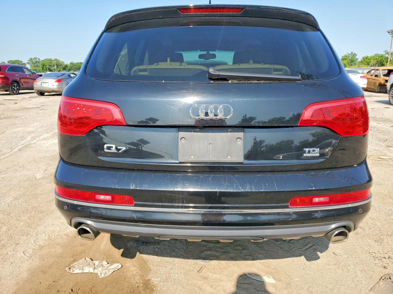 2015 Audi Q7 Tdi Premium Plus Black vin: WA1LMAFE0FD021131