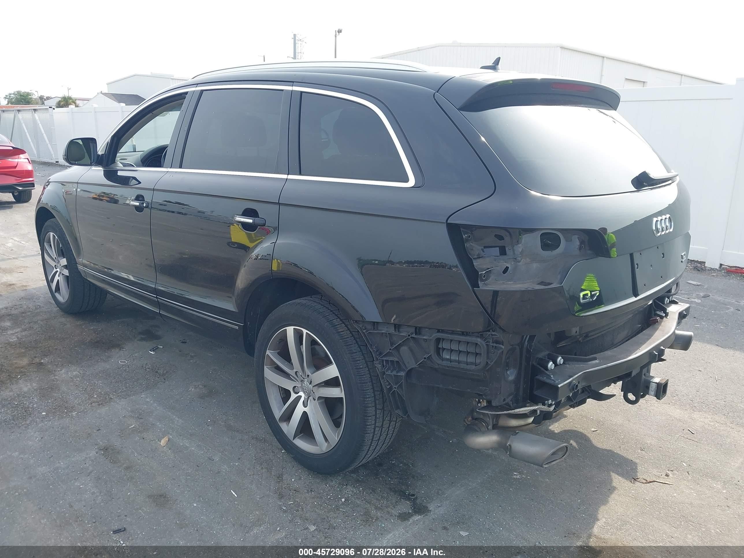 2013 Audi Q7 3.0 Tdi Premium Black vin: WA1LMAFE1DD007476