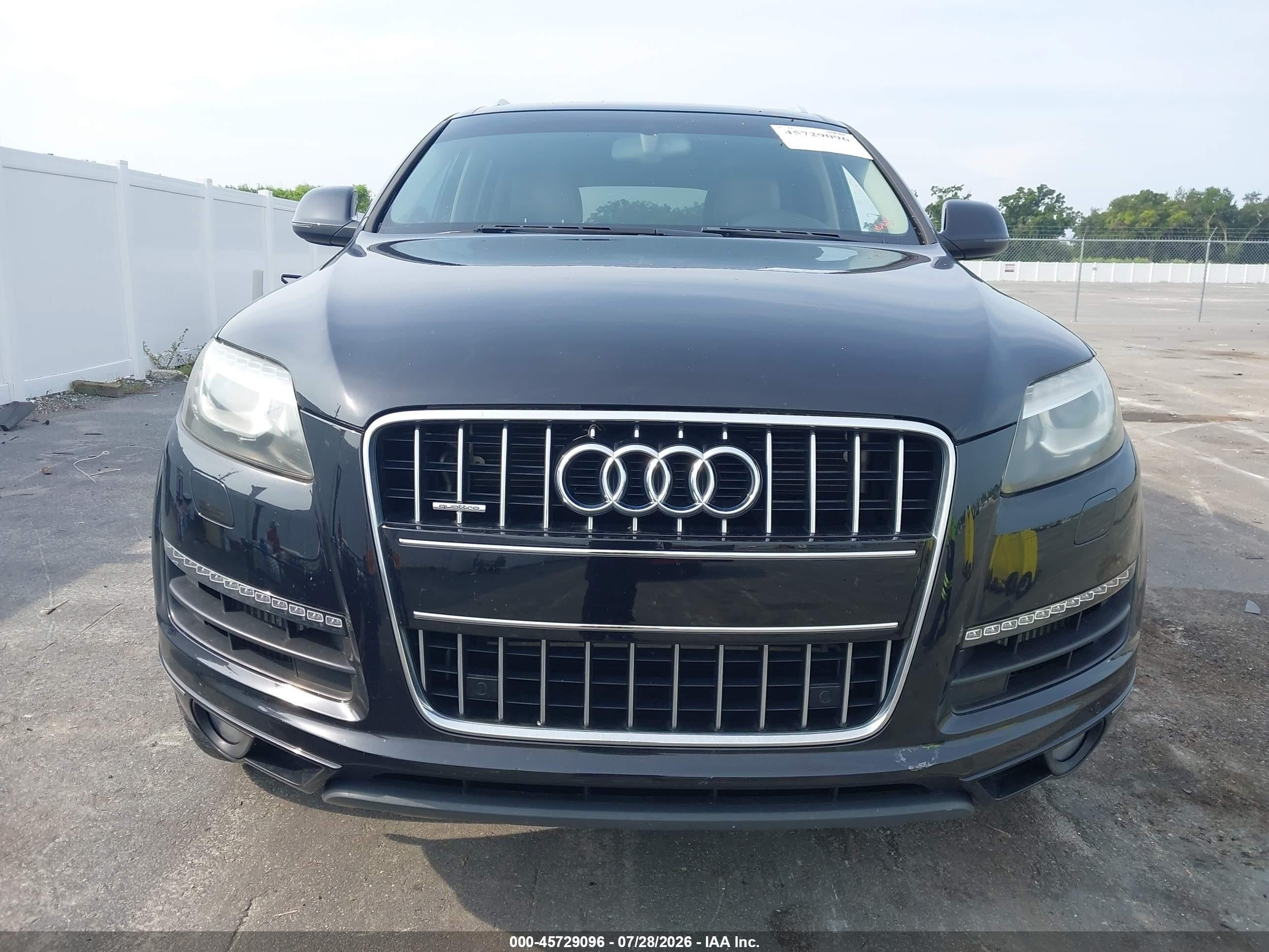 2013 Audi Q7 3.0 Tdi Premium Black vin: WA1LMAFE1DD007476