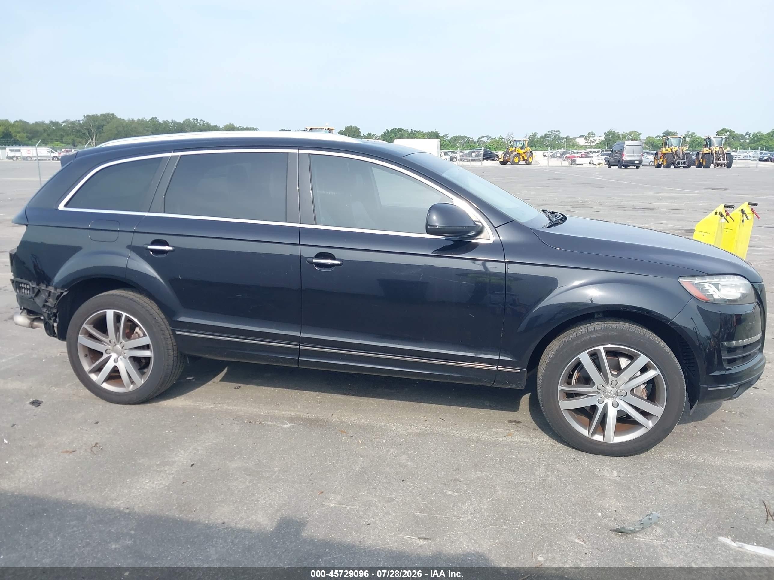 2013 Audi Q7 3.0 Tdi Premium Black vin: WA1LMAFE1DD007476