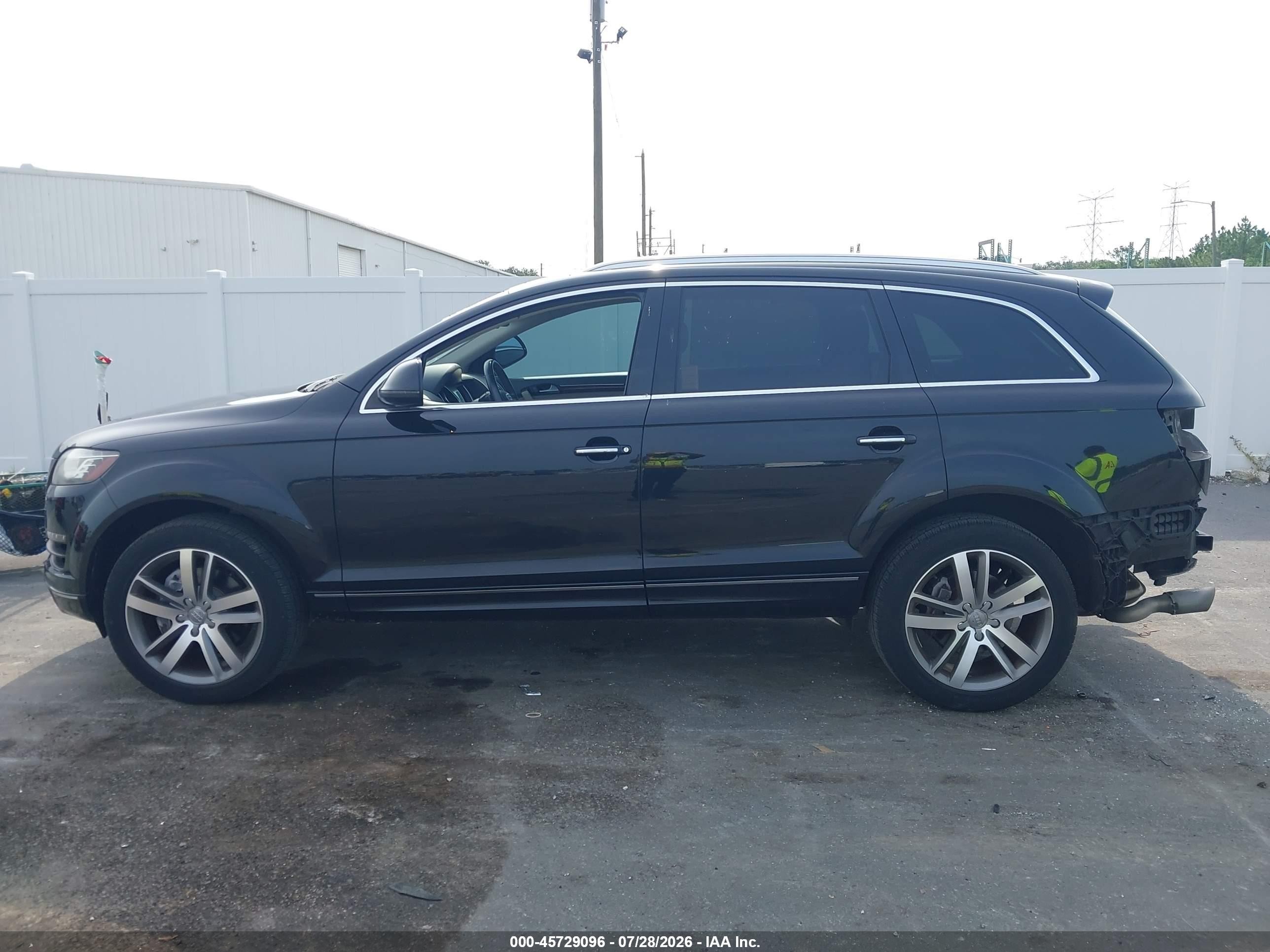 2013 Audi Q7 3.0 Tdi Premium Black vin: WA1LMAFE1DD007476