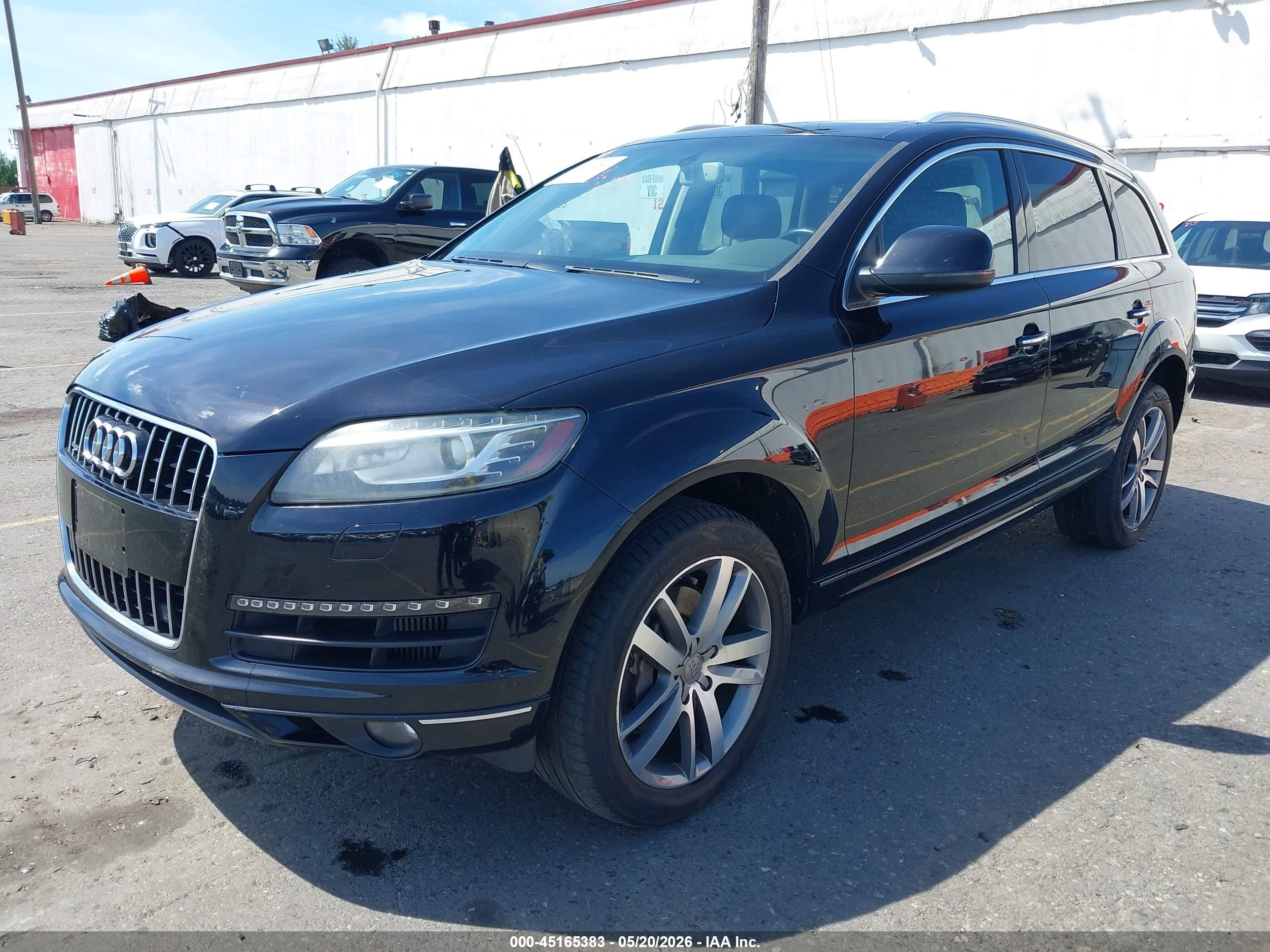 2014 Audi Q7 3.0 Tdi Premium Black vin: WA1LMAFE1ED010962