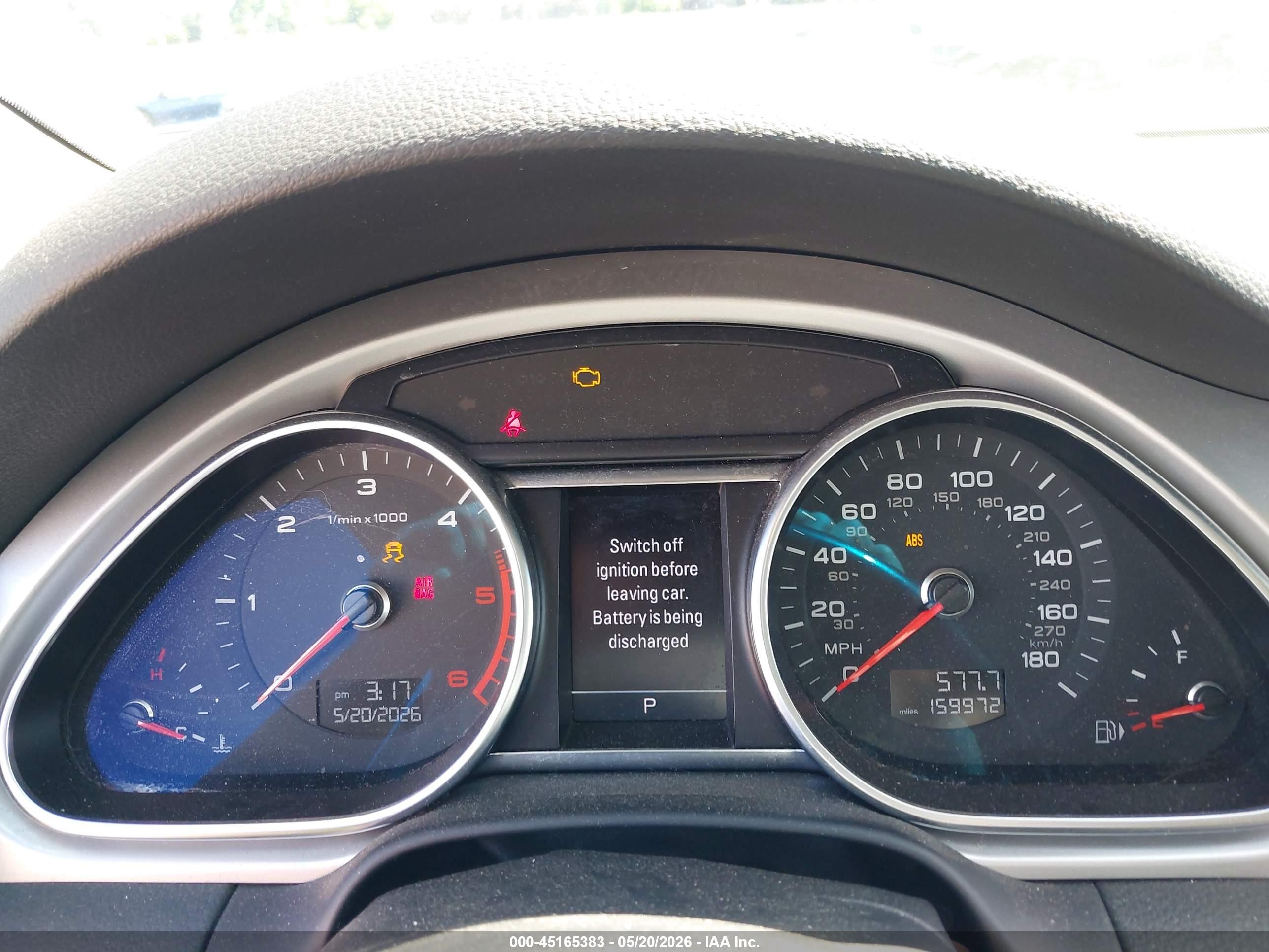 2014 Audi Q7 3.0 Tdi Premium Black vin: WA1LMAFE1ED010962