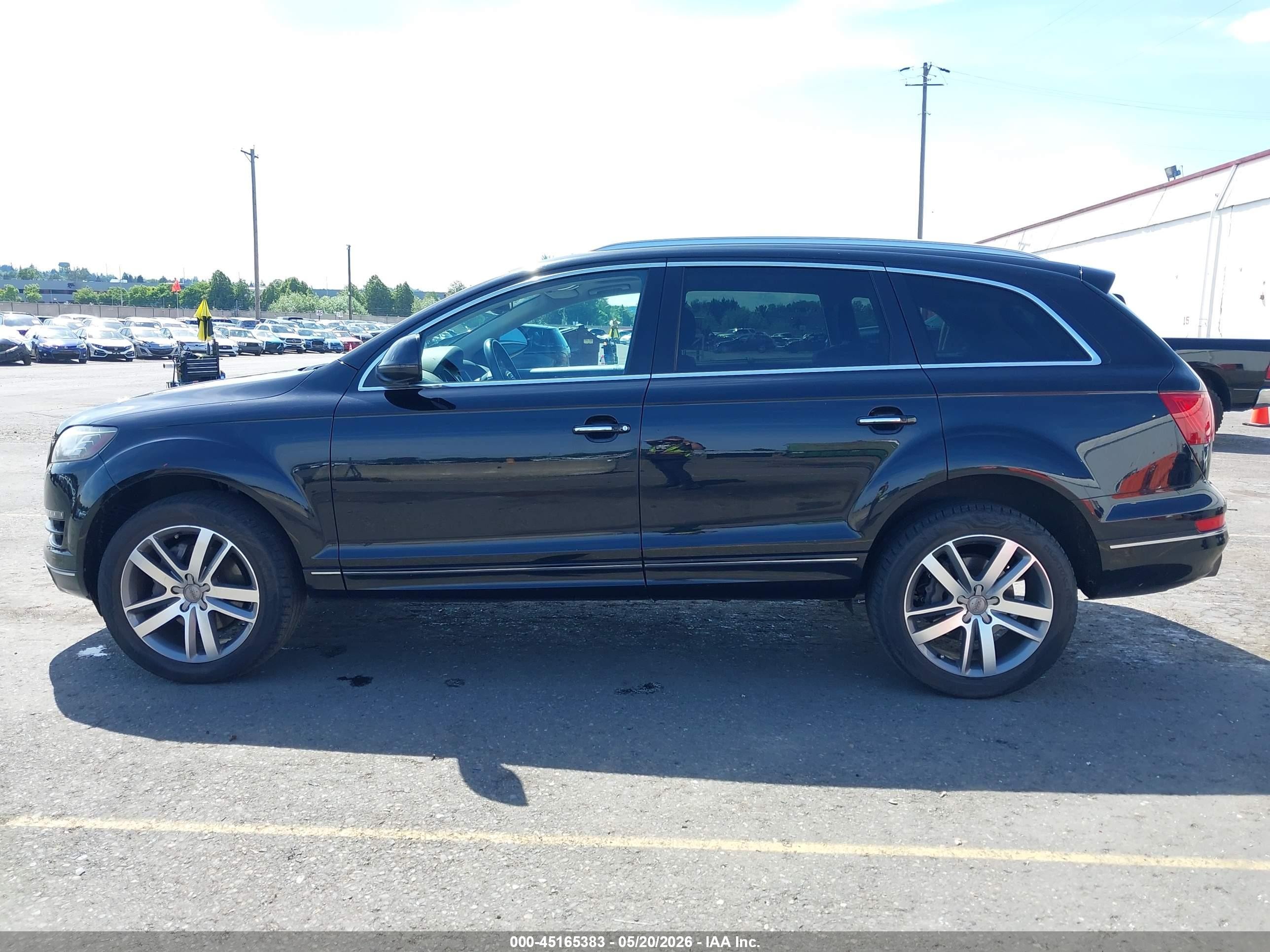 2014 Audi Q7 3.0 Tdi Premium Black vin: WA1LMAFE1ED010962