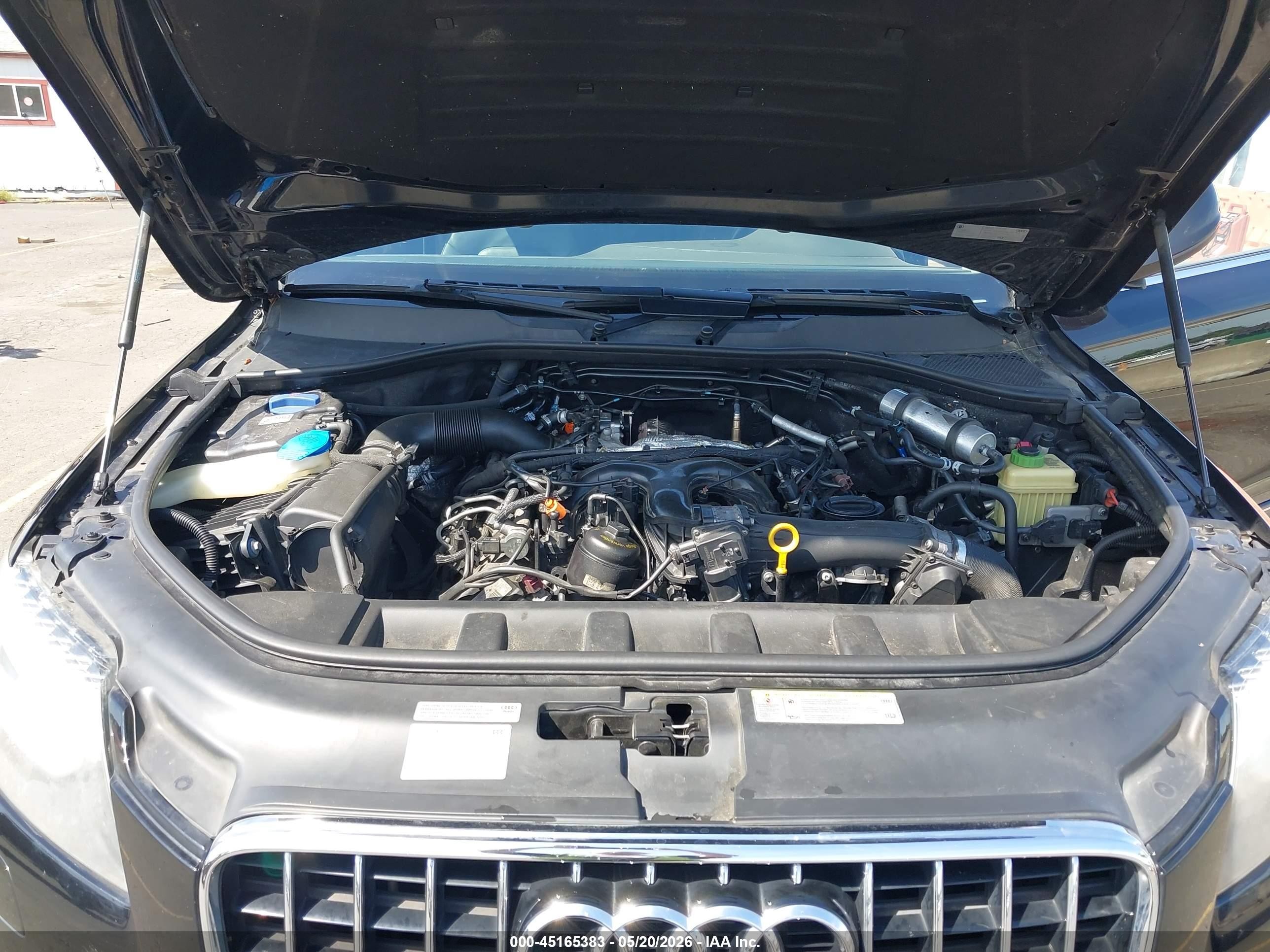 2014 Audi Q7 3.0 Tdi Premium Black vin: WA1LMAFE1ED010962