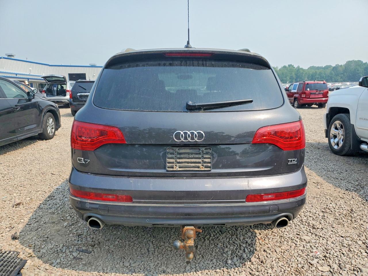 2015 Audi Q7 Tdi Premium Plus Black vin: WA1LMAFE1FD005357