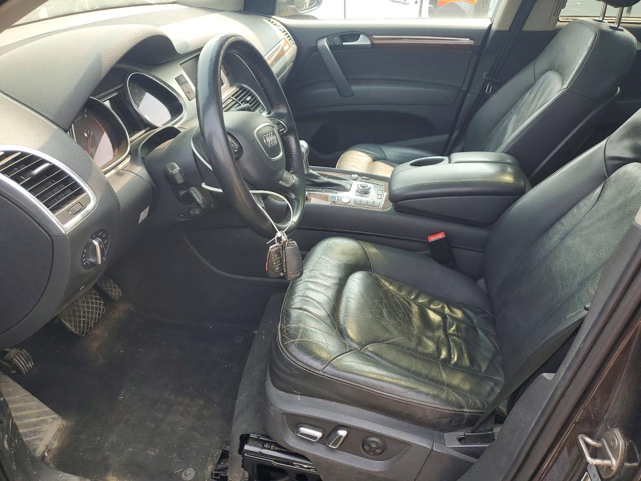 2015 Audi Q7 Tdi Premium Plus Black vin: WA1LMAFE1FD005357