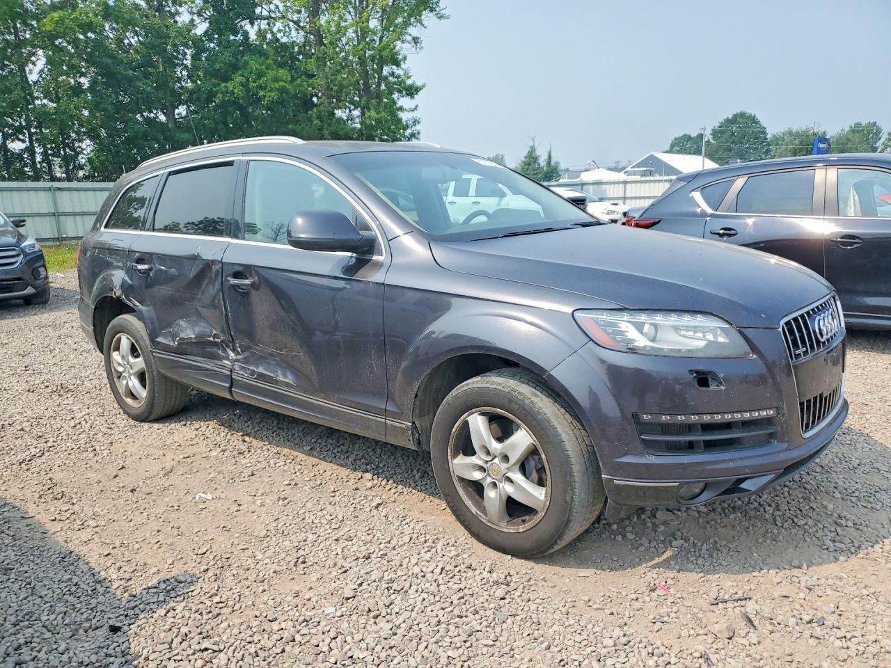 2015 Audi Q7 Tdi Premium Plus Black vin: WA1LMAFE1FD005357