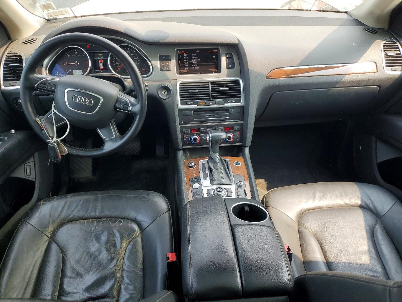 2015 Audi Q7 Tdi Premium Plus Black vin: WA1LMAFE1FD005357