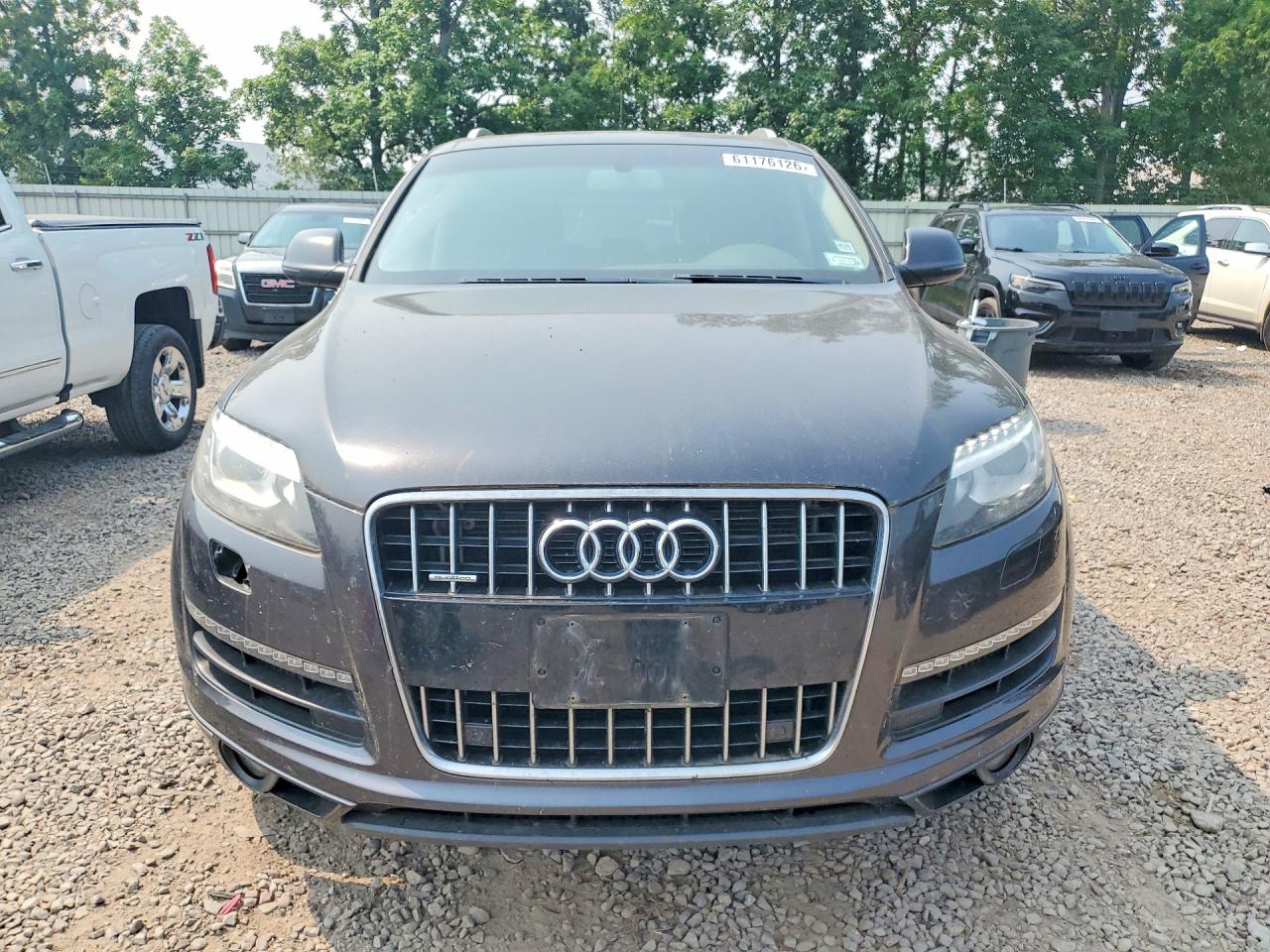 2015 Audi Q7 Tdi Premium Plus Black vin: WA1LMAFE1FD005357