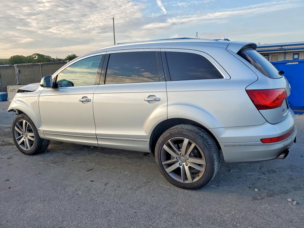2015 Audi Q7 Tdi Premium Plus Silver vin: WA1LMAFE1FD016567