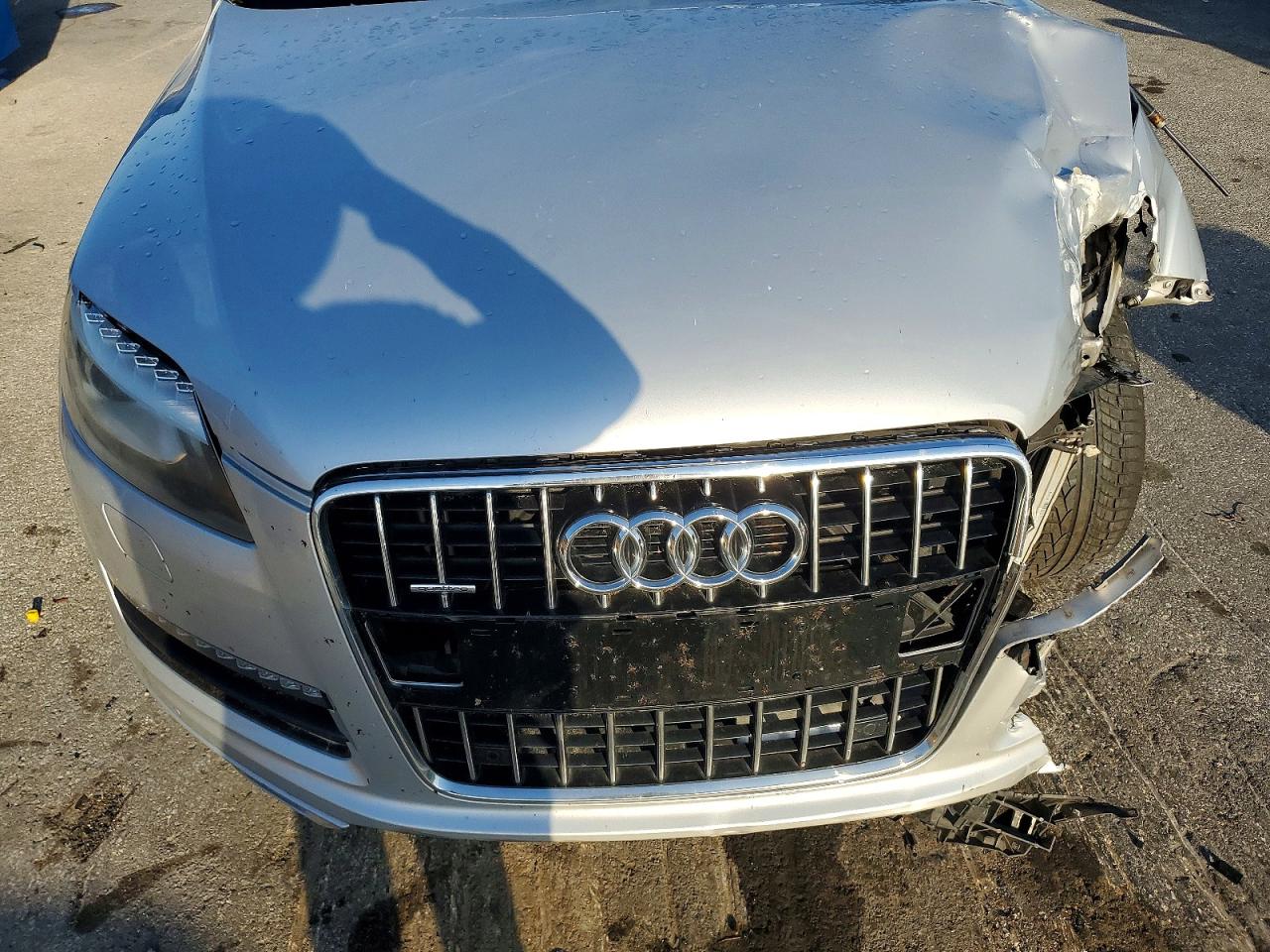 2015 Audi Q7 Tdi Premium Plus Silver vin: WA1LMAFE1FD016567