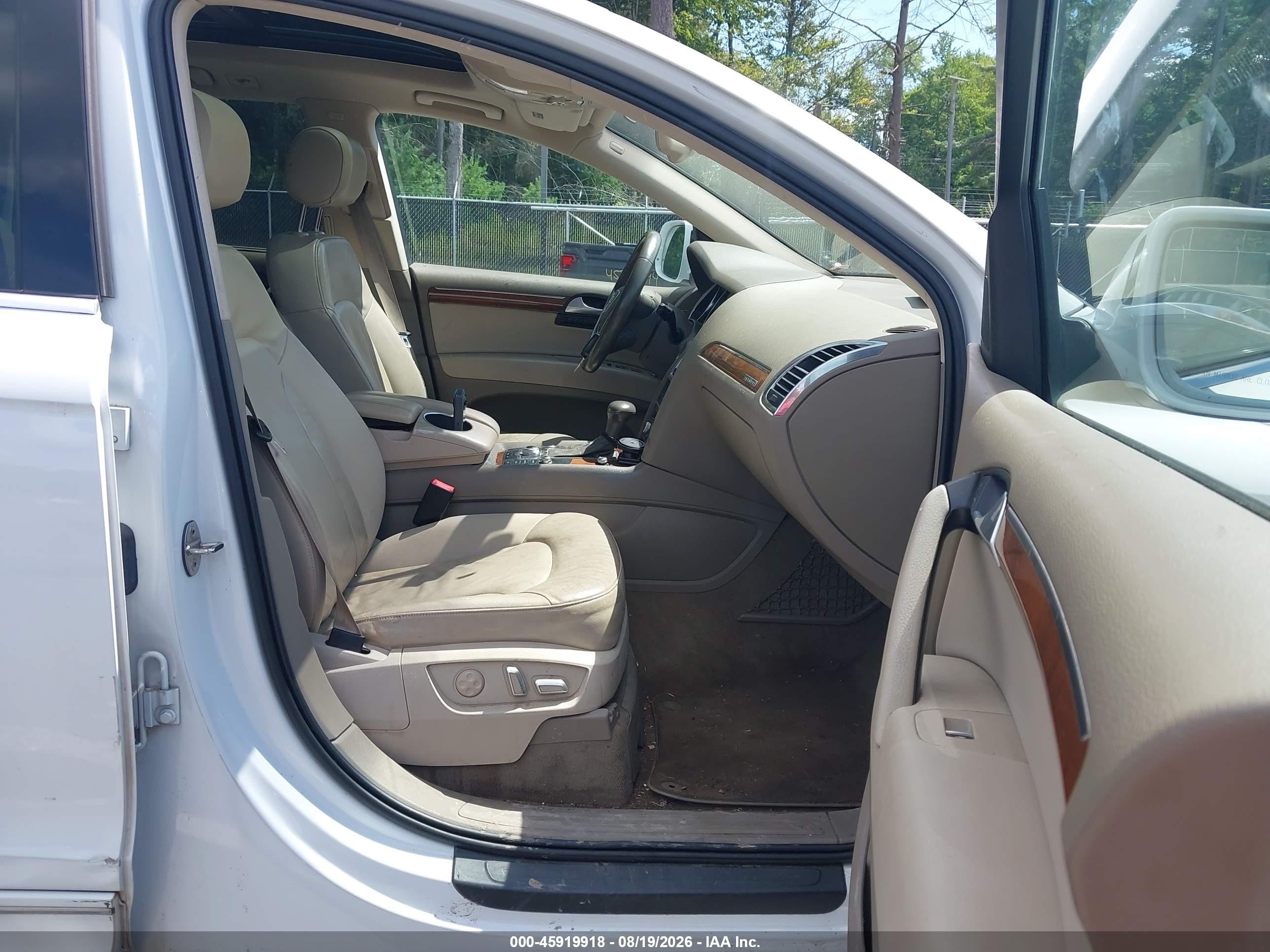 2015 Audi Q7 3.0 Tdi Premium White vin: WA1LMAFE1FD019369