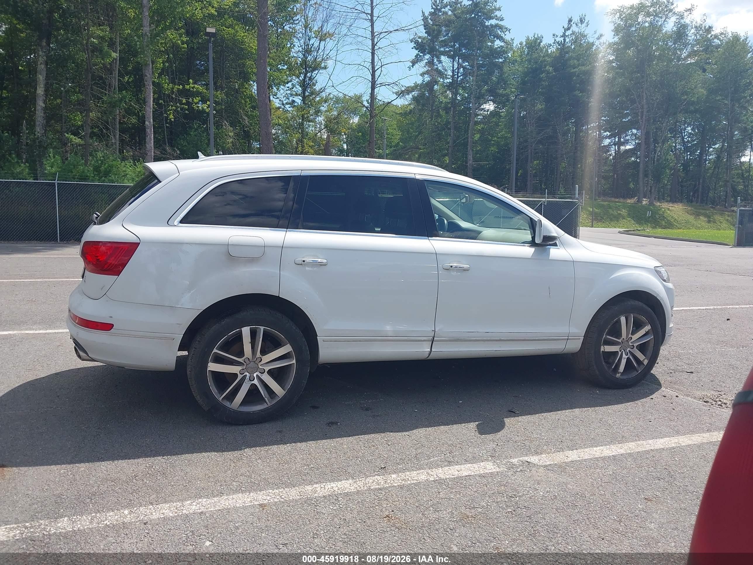 2015 Audi Q7 3.0 Tdi Premium White vin: WA1LMAFE1FD019369