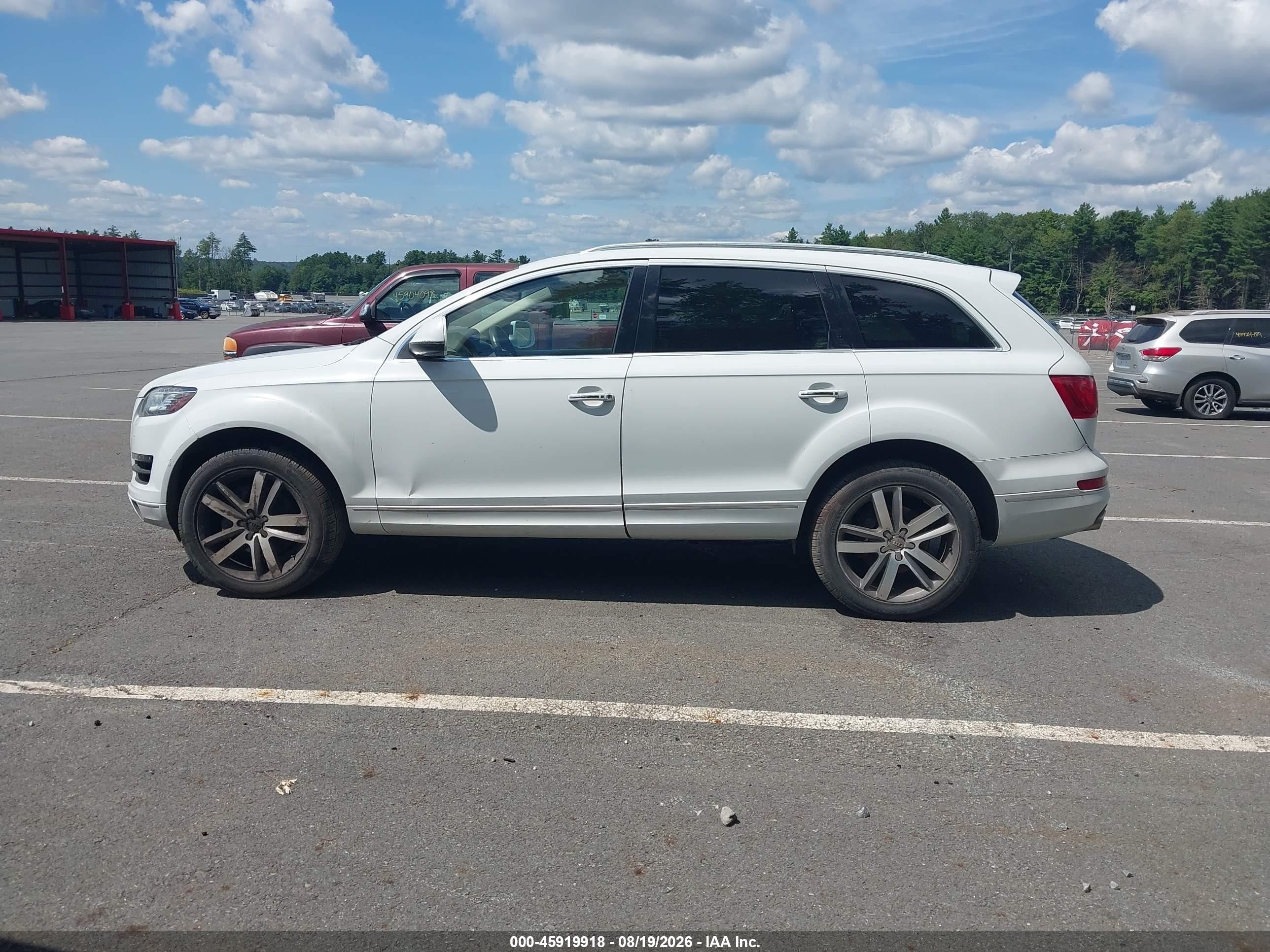 2015 Audi Q7 3.0 Tdi Premium White vin: WA1LMAFE1FD019369