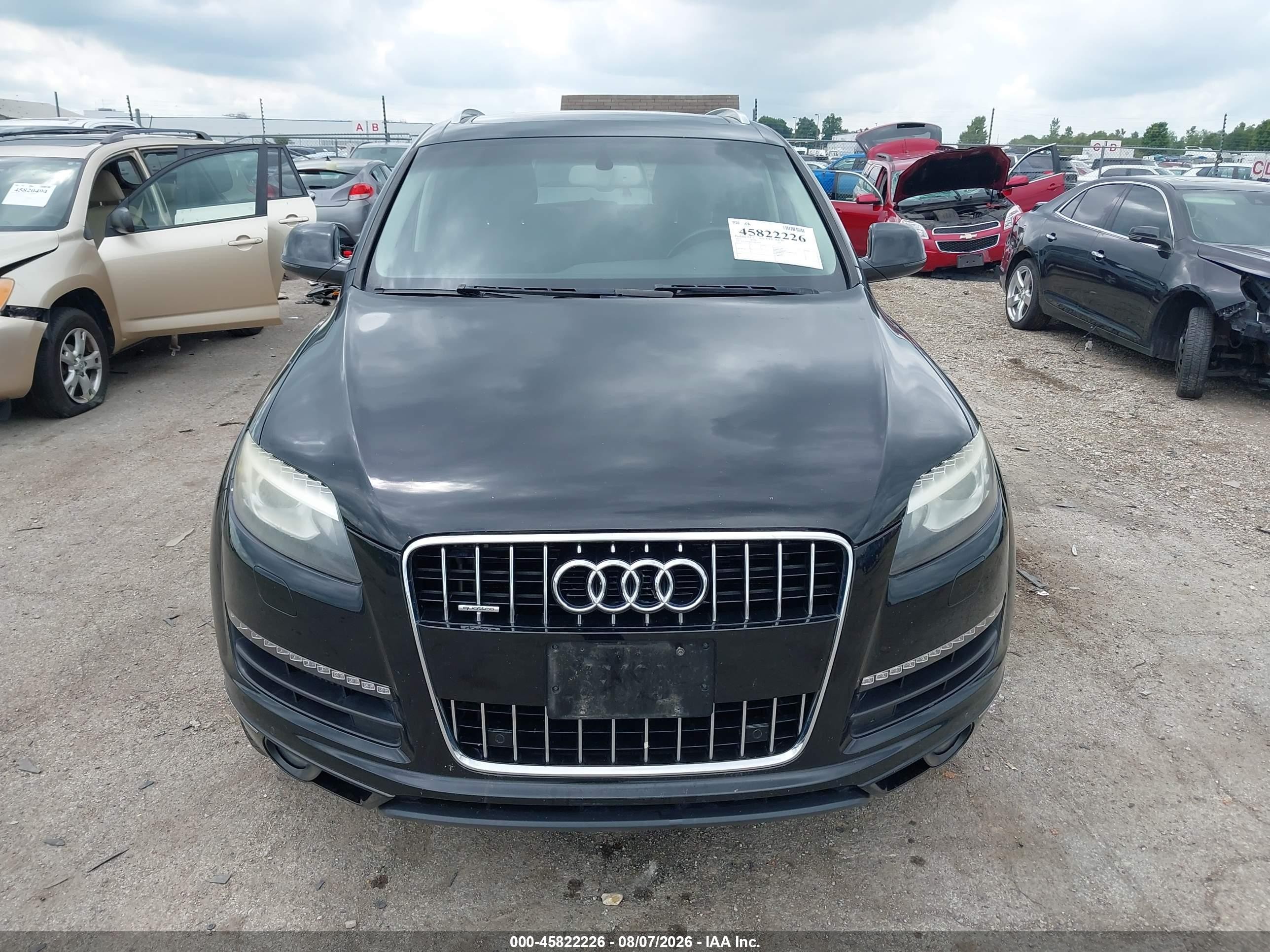 2015 Audi Q7 3.0 Tdi Premium Black vin: WA1LMAFE1FD025639
