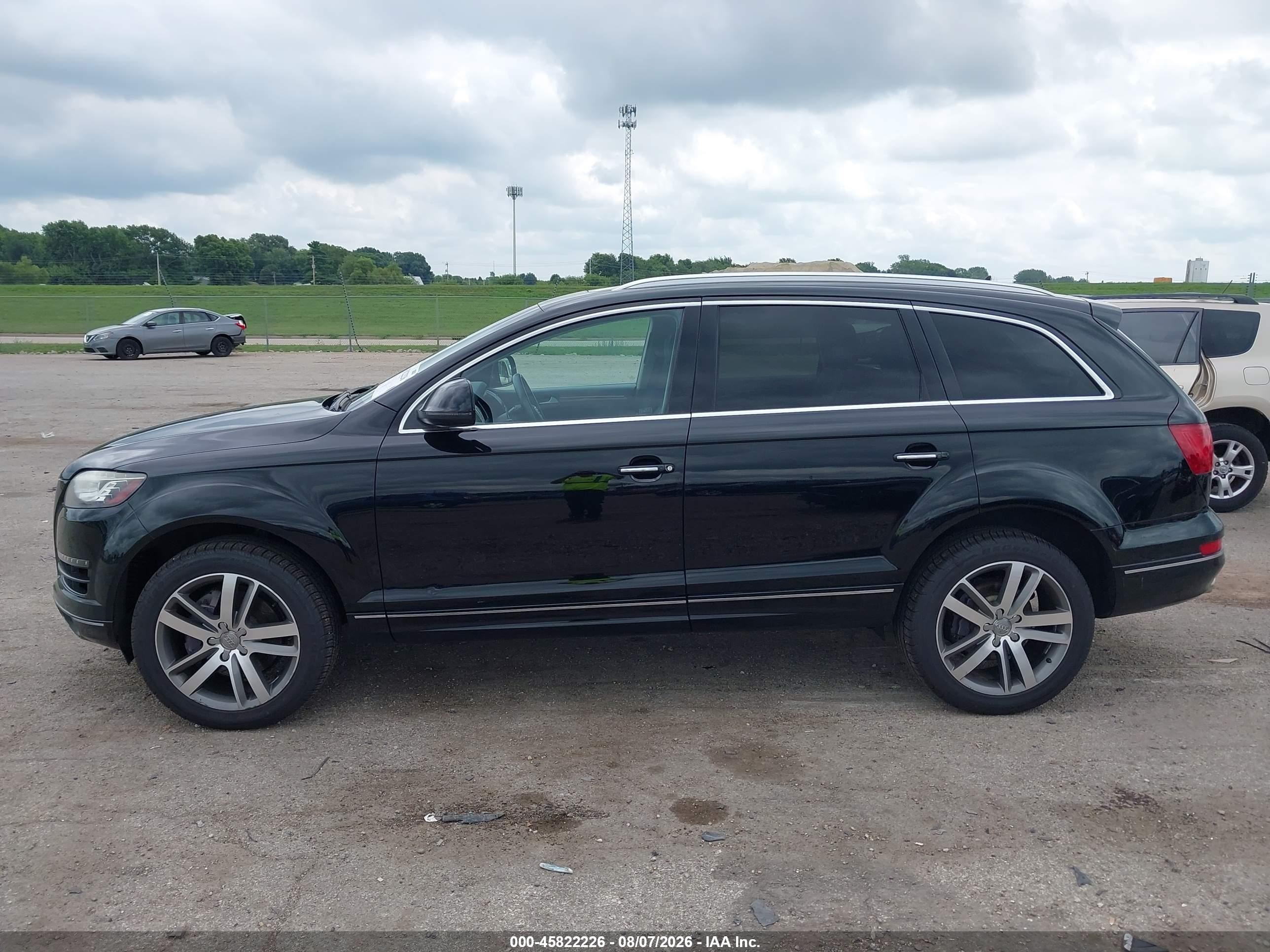 2015 Audi Q7 3.0 Tdi Premium Black vin: WA1LMAFE1FD025639