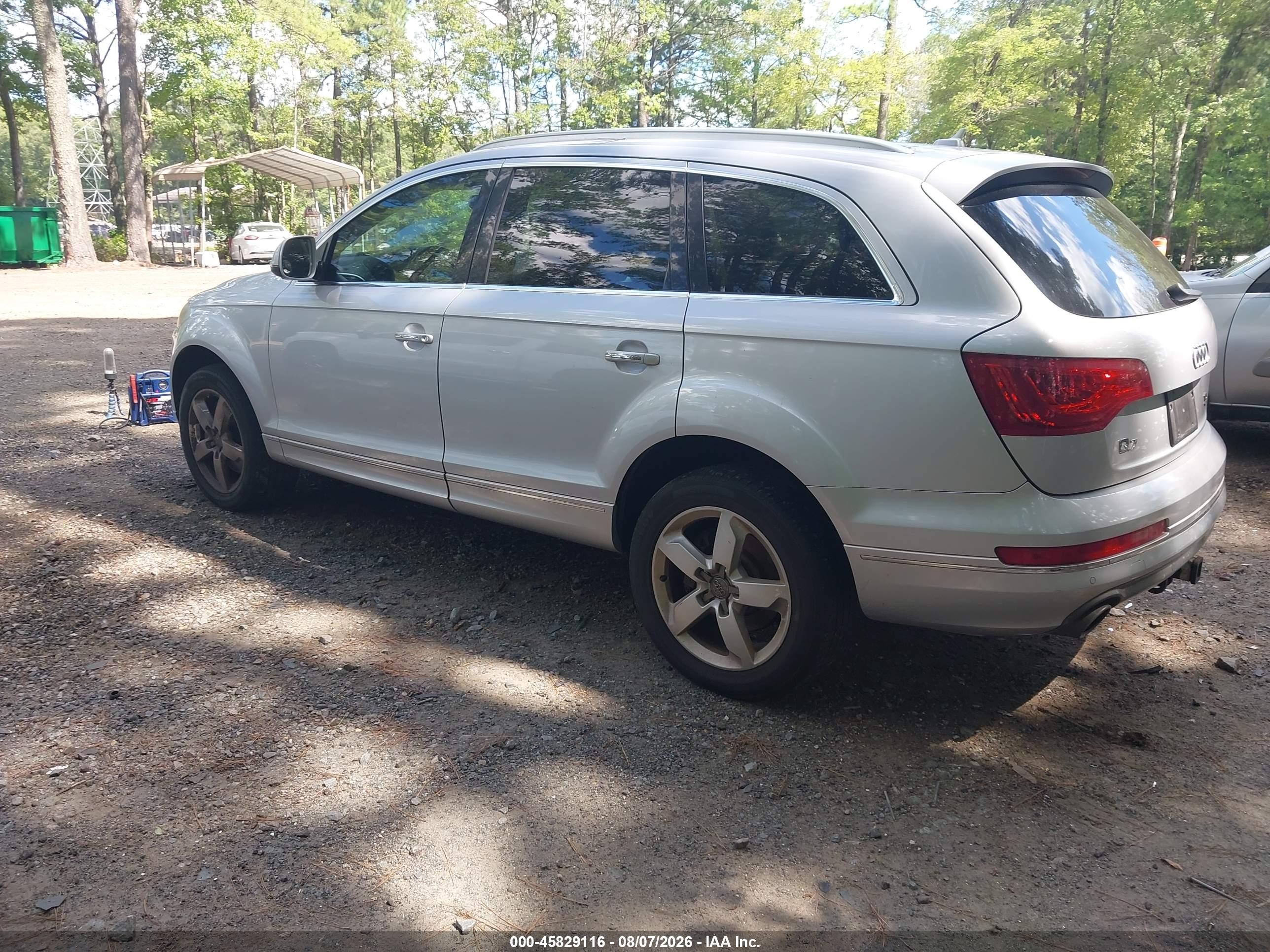 2012 Audi Q7 3.0 Tdi Premium Gray vin: WA1LMAFE2CD009459