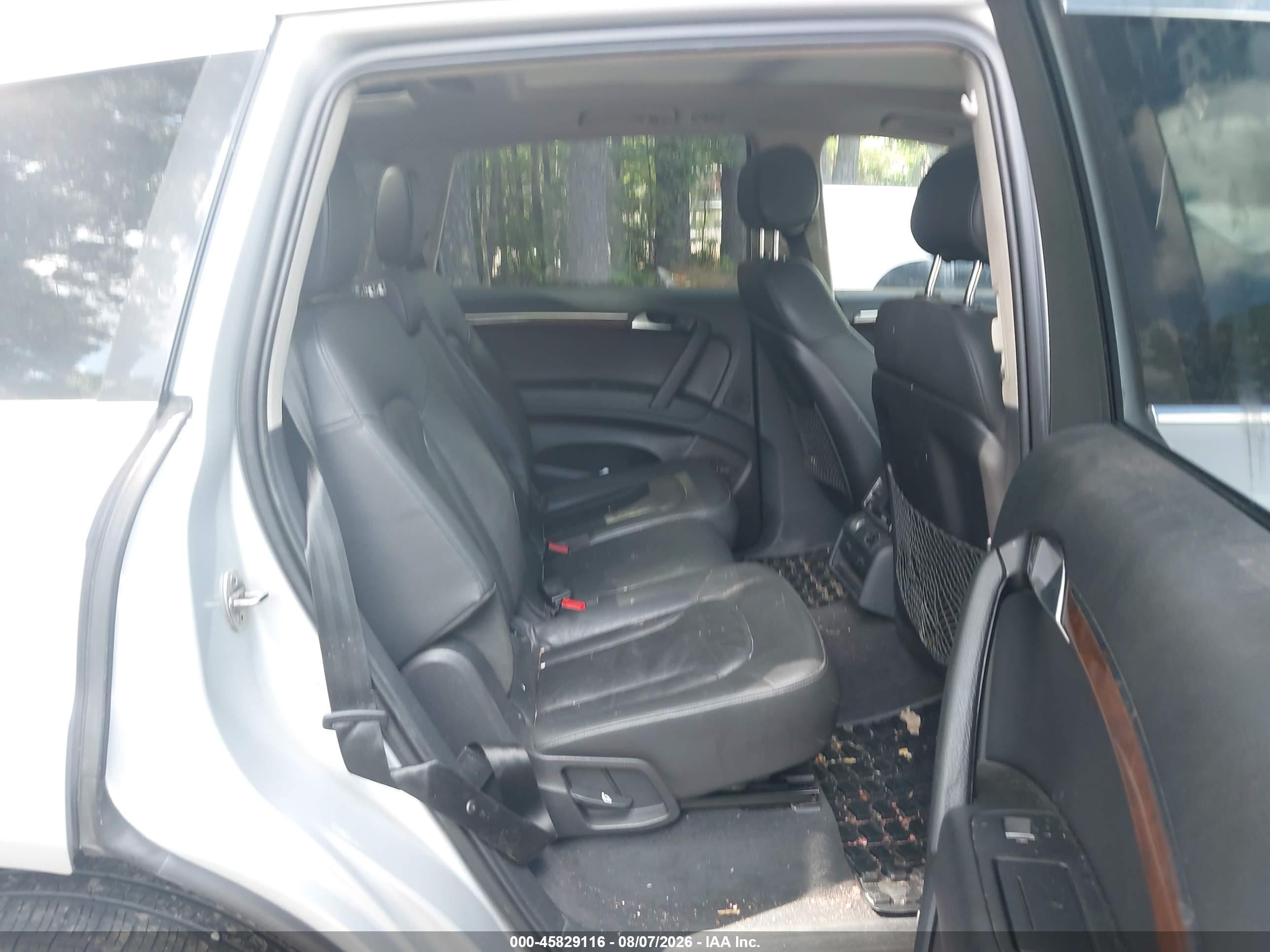 2012 Audi Q7 3.0 Tdi Premium Gray vin: WA1LMAFE2CD009459
