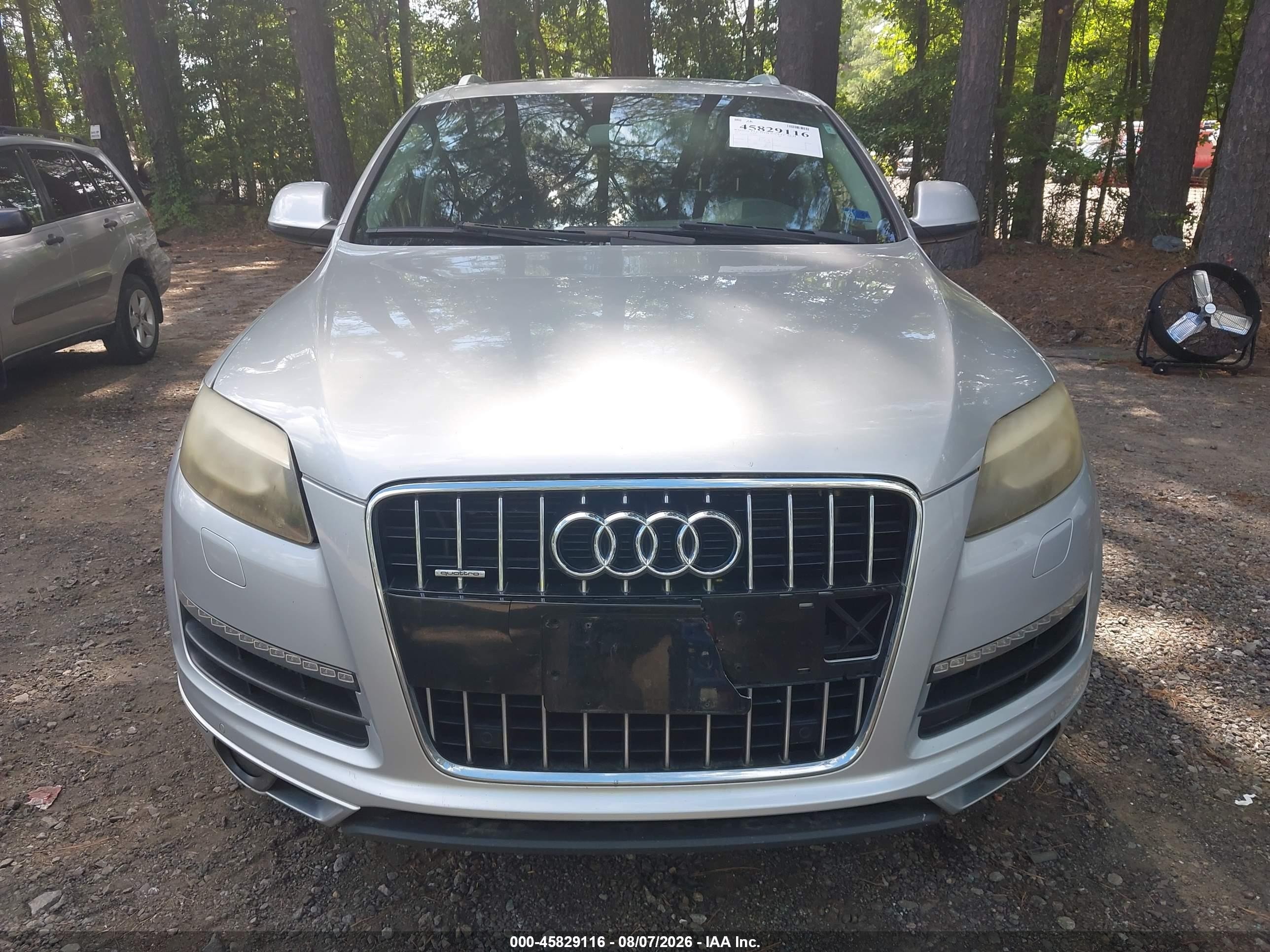 2012 Audi Q7 3.0 Tdi Premium Gray vin: WA1LMAFE2CD009459