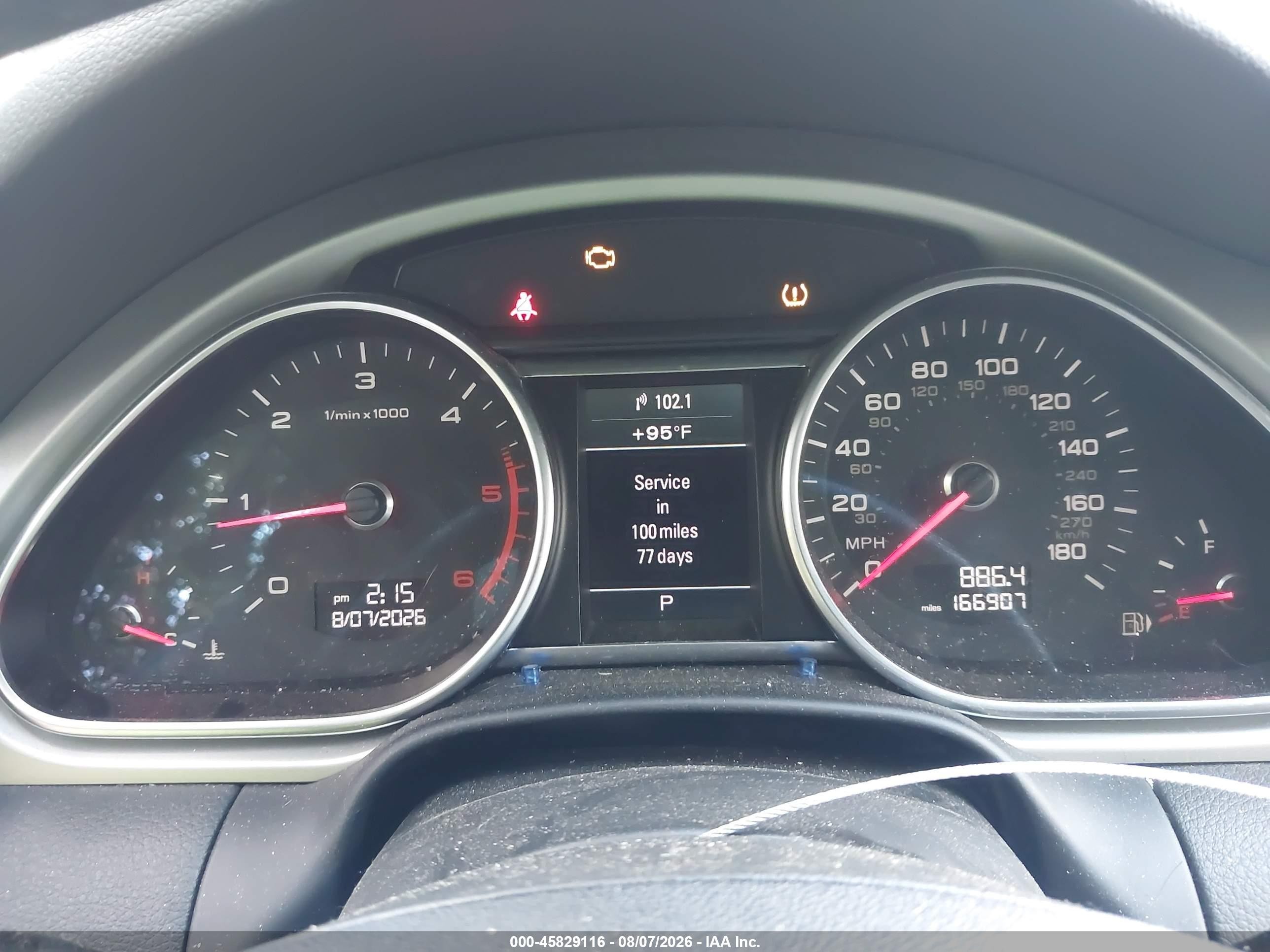 2012 Audi Q7 3.0 Tdi Premium Gray vin: WA1LMAFE2CD009459