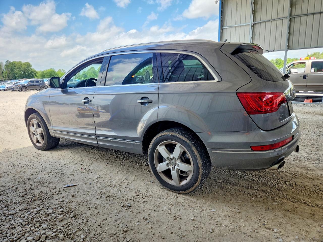 2013 Audi Q7 Premium Plus Gray vin: WA1LMAFE2DD009415