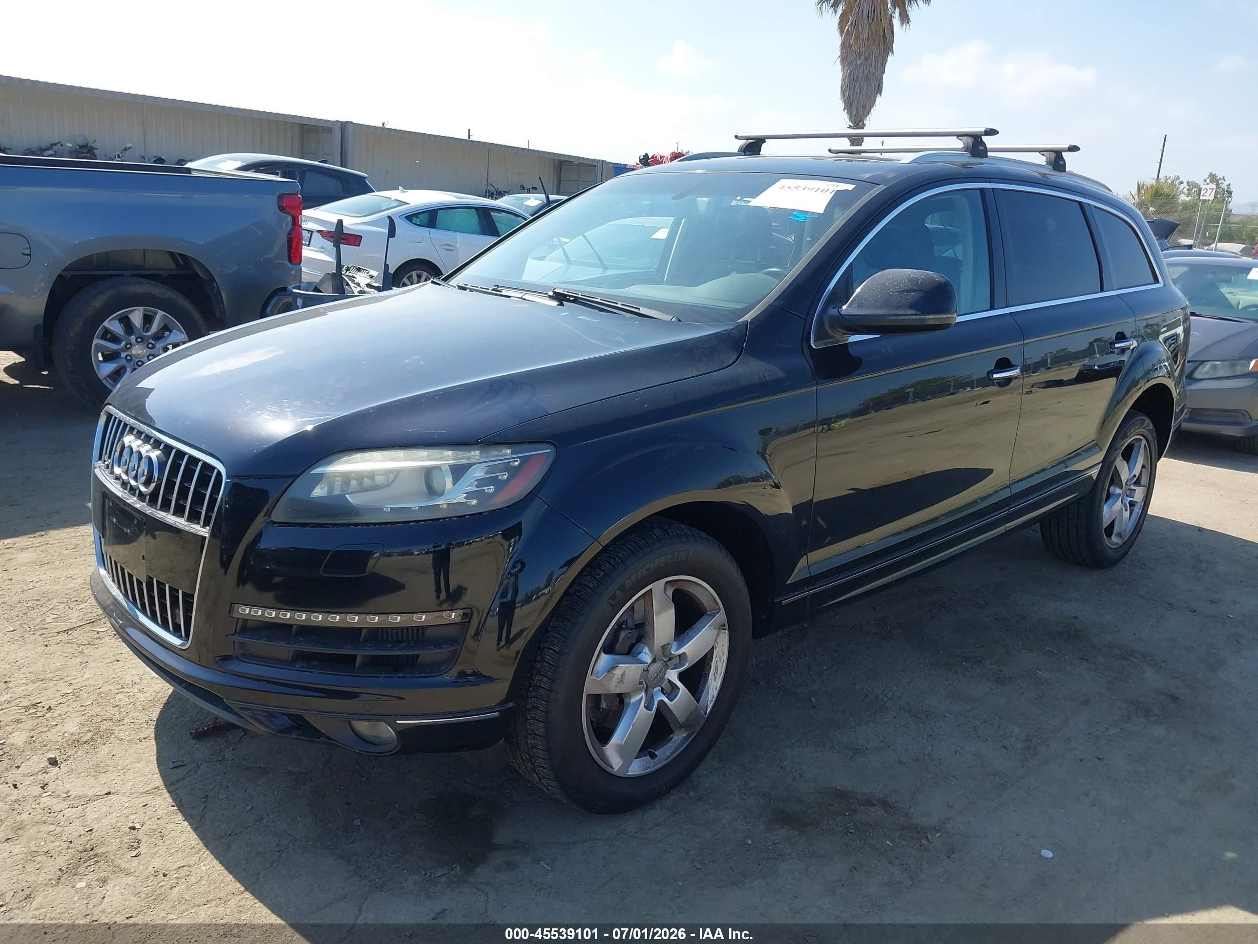 2013 Audi Q7 3.0 Tdi Premium Черный vin: WA1LMAFE2DD017109