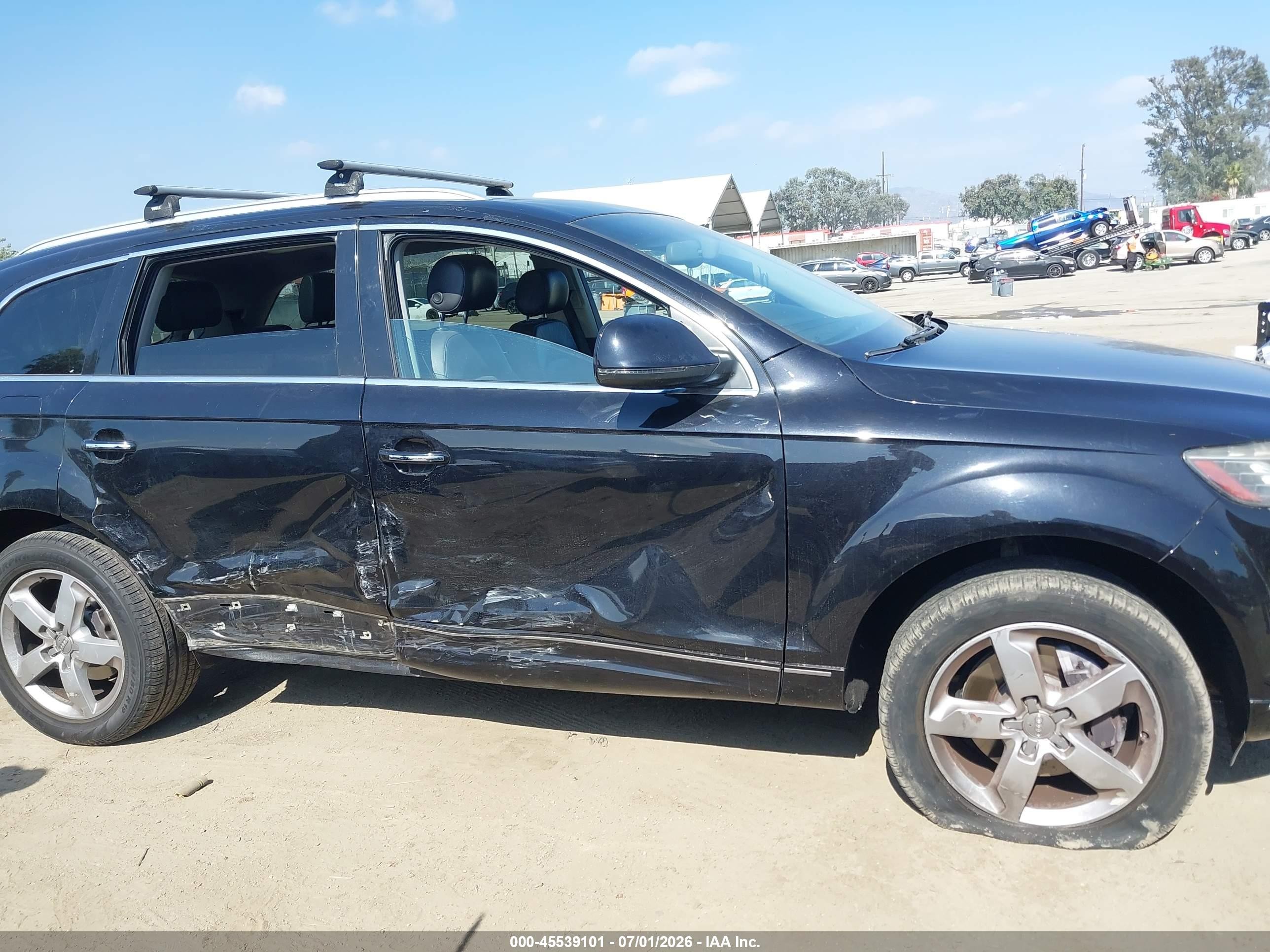 2013 Audi Q7 3.0 Tdi Premium Черный vin: WA1LMAFE2DD017109