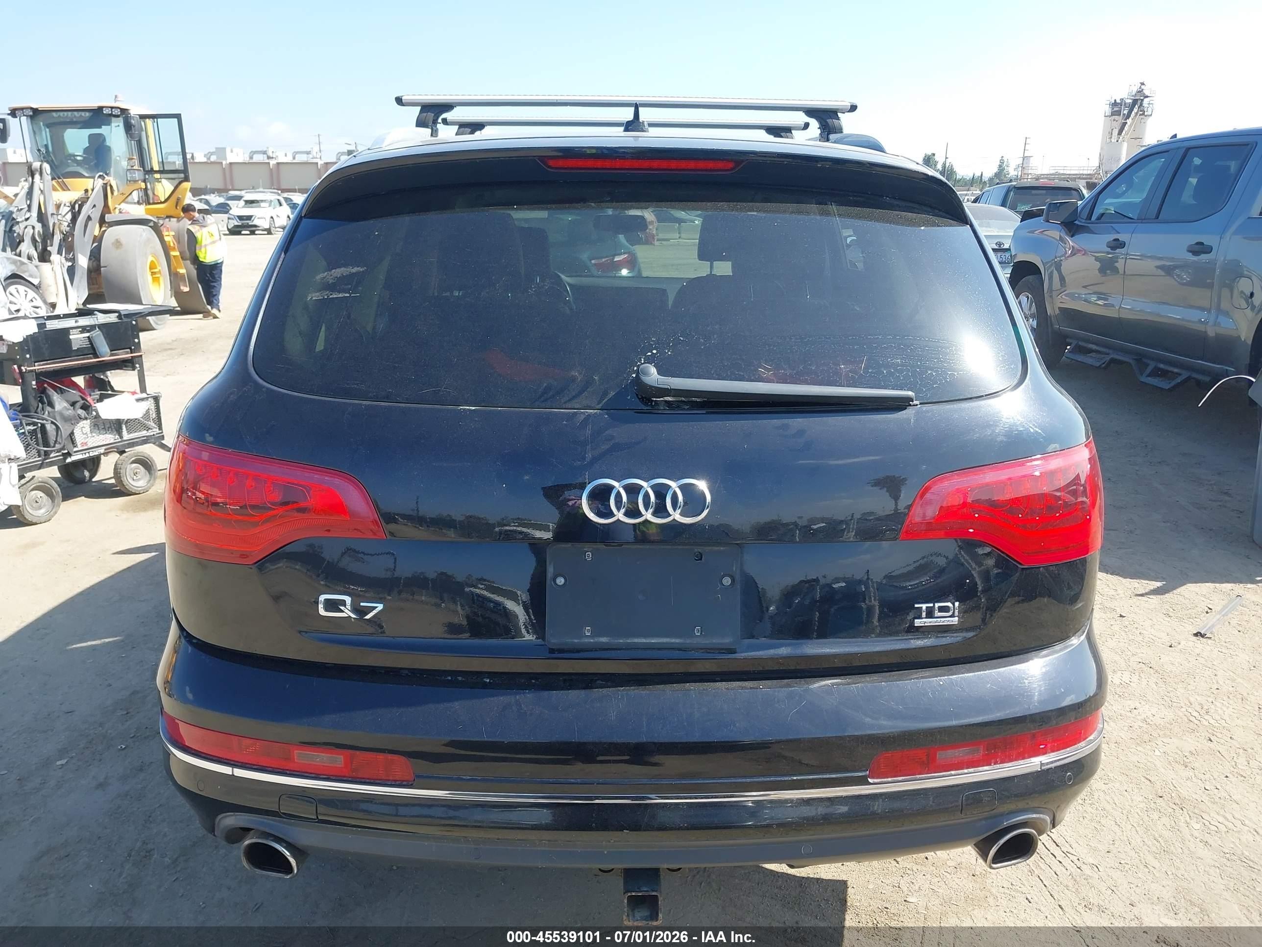 2013 Audi Q7 3.0 Tdi Premium Черный vin: WA1LMAFE2DD017109