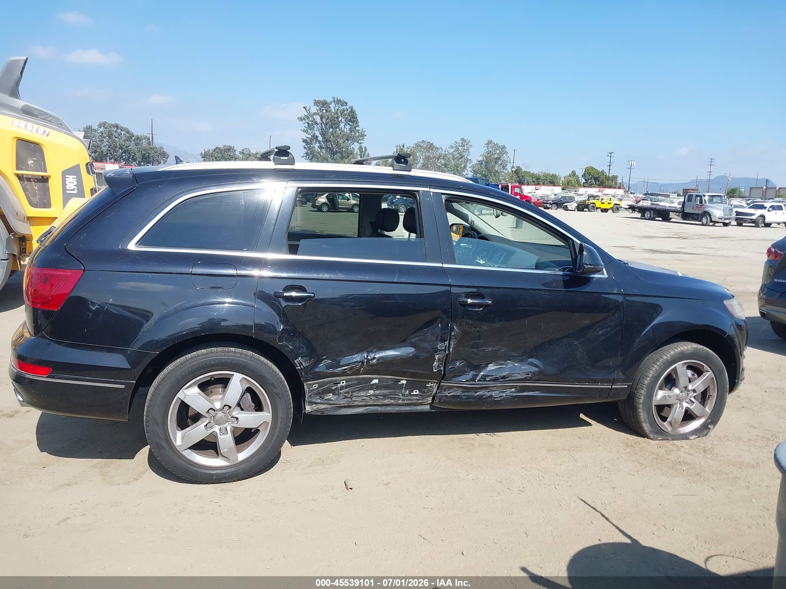 2013 Audi Q7 3.0 Tdi Premium Черный vin: WA1LMAFE2DD017109