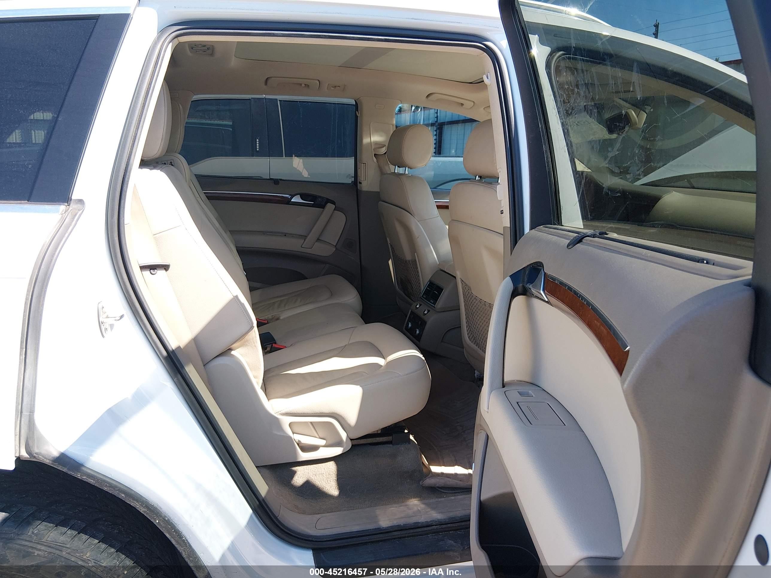 2014 Audi Q7 3.0 Tdi Premium White vin: WA1LMAFE2ED008265