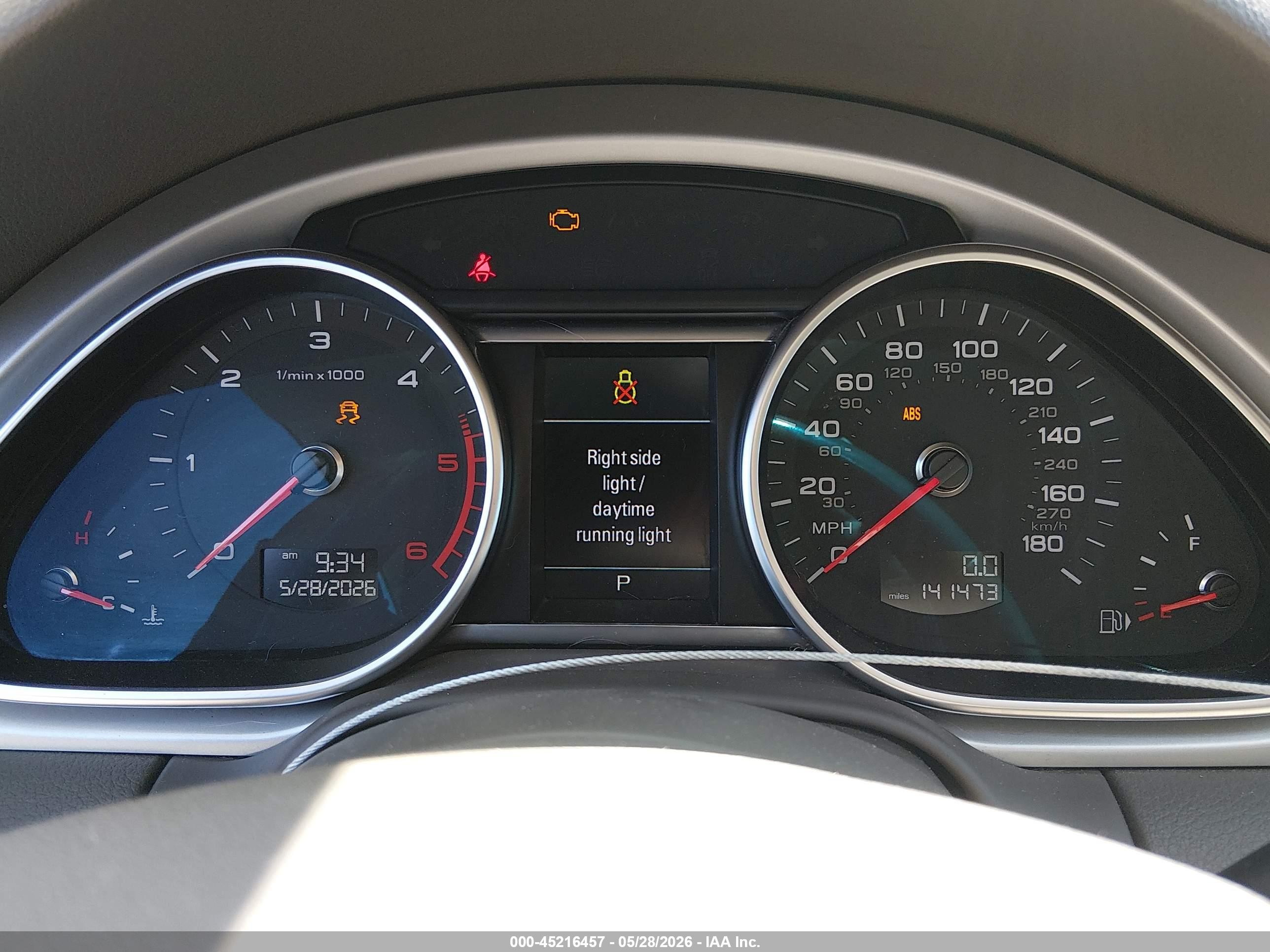 2014 Audi Q7 3.0 Tdi Premium White vin: WA1LMAFE2ED008265