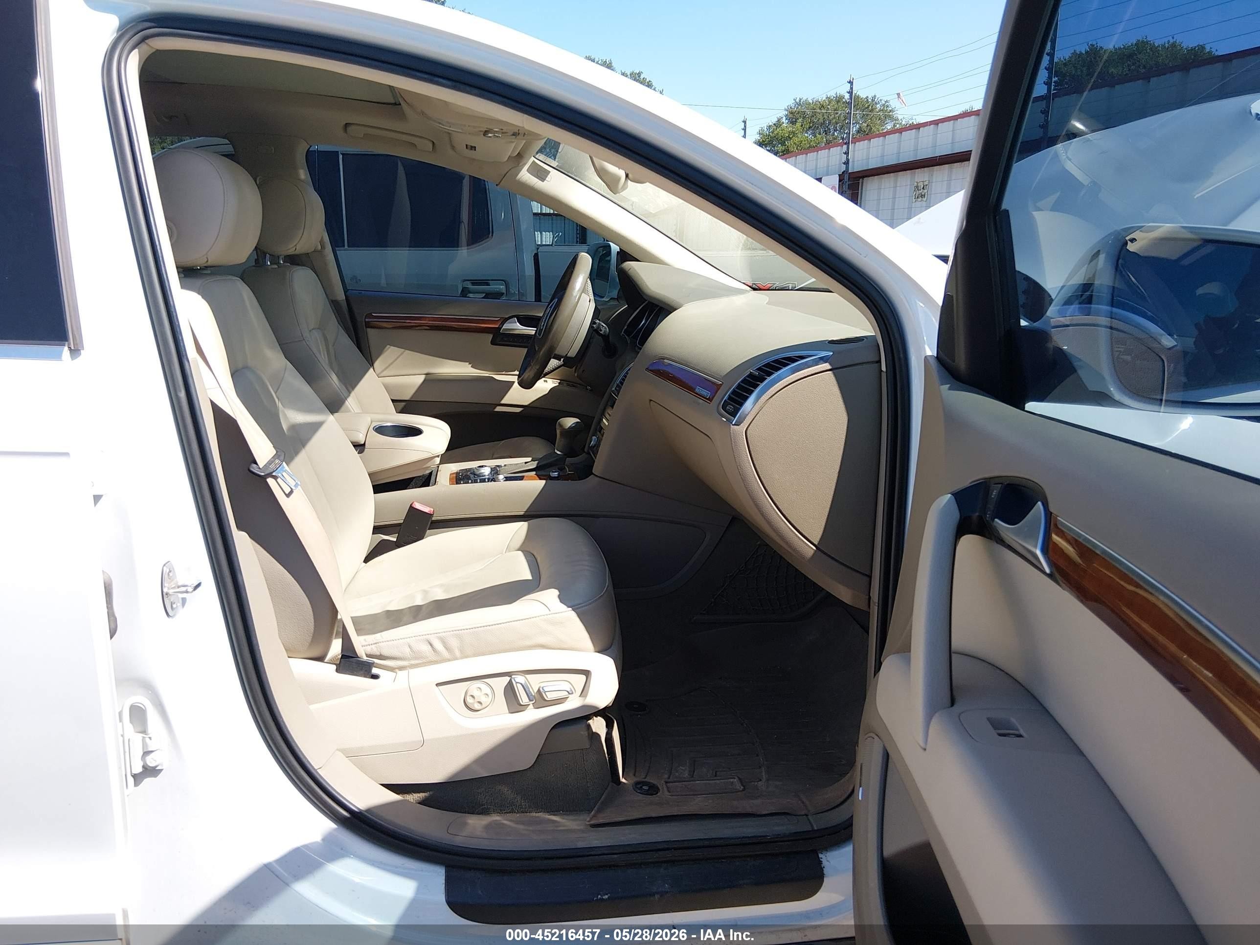 2014 Audi Q7 3.0 Tdi Premium White vin: WA1LMAFE2ED008265