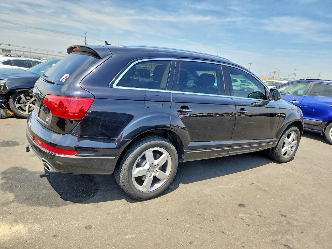 2014 Audi Q7 Premium Plus Black vin: WA1LMAFE2ED014518