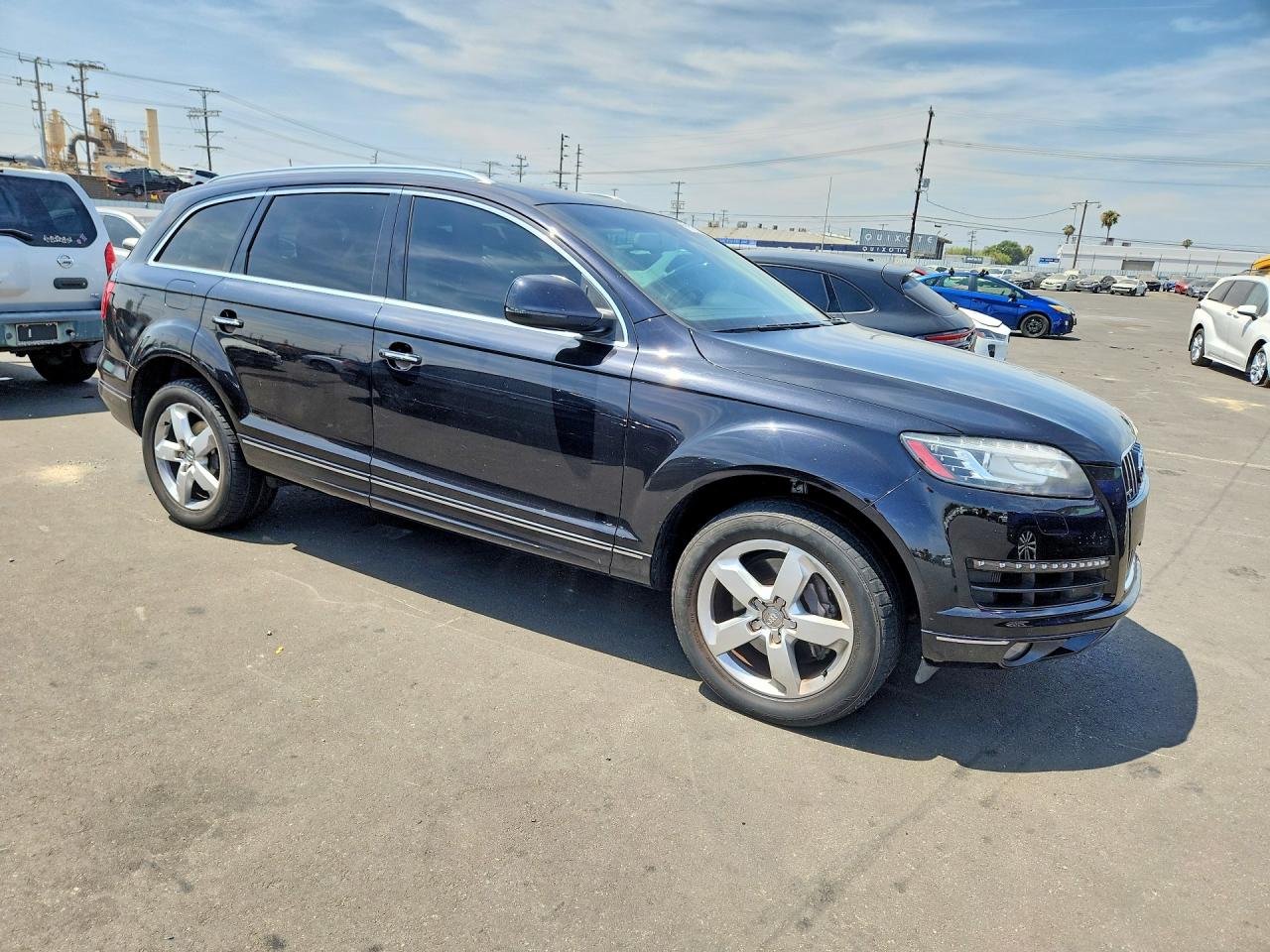 2014 Audi Q7 Premium Plus Black vin: WA1LMAFE2ED014518