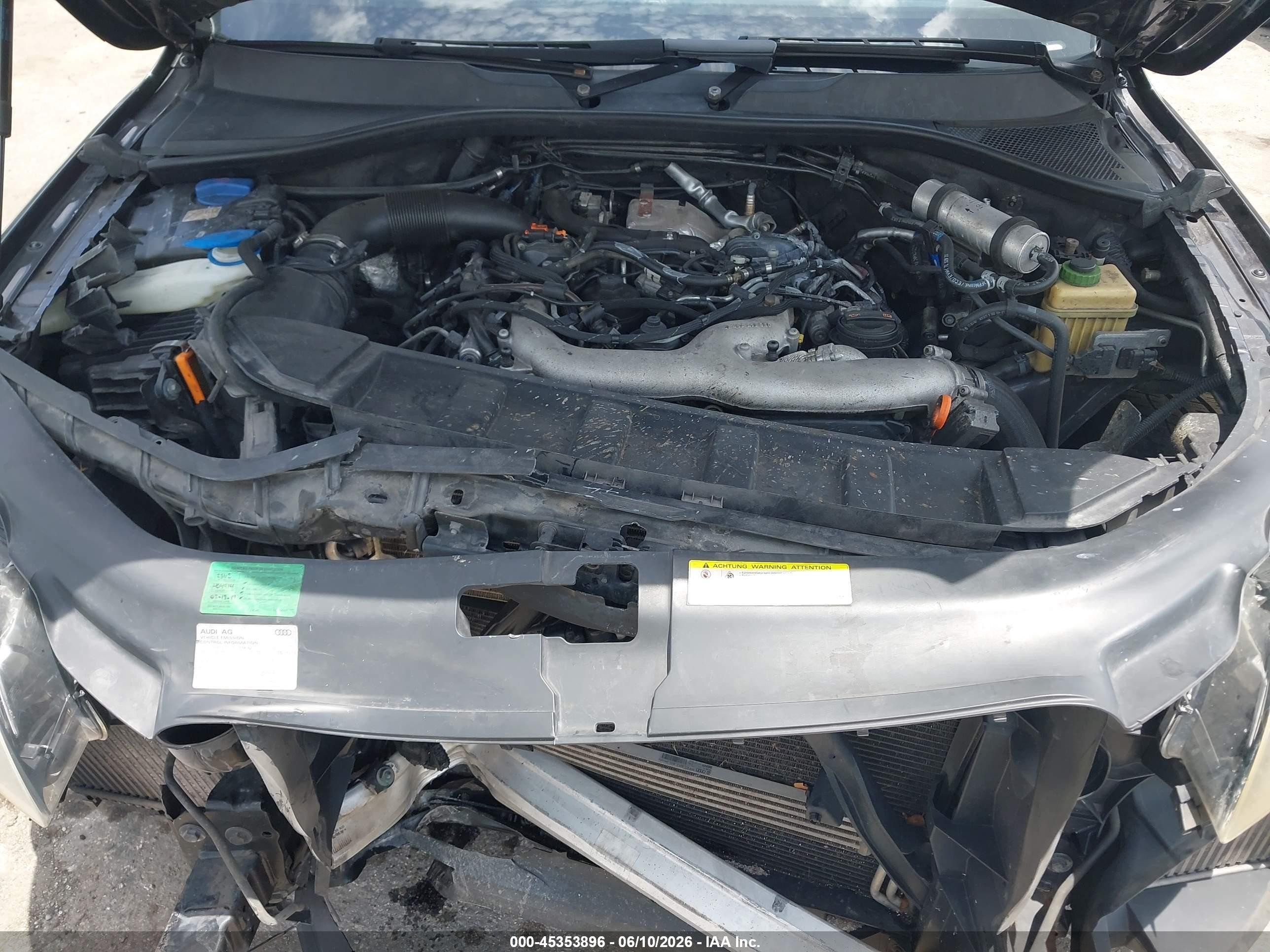 2012 Audi Q7 3.0 Tdi Premium Черный vin: WA1LMAFE3CD003248