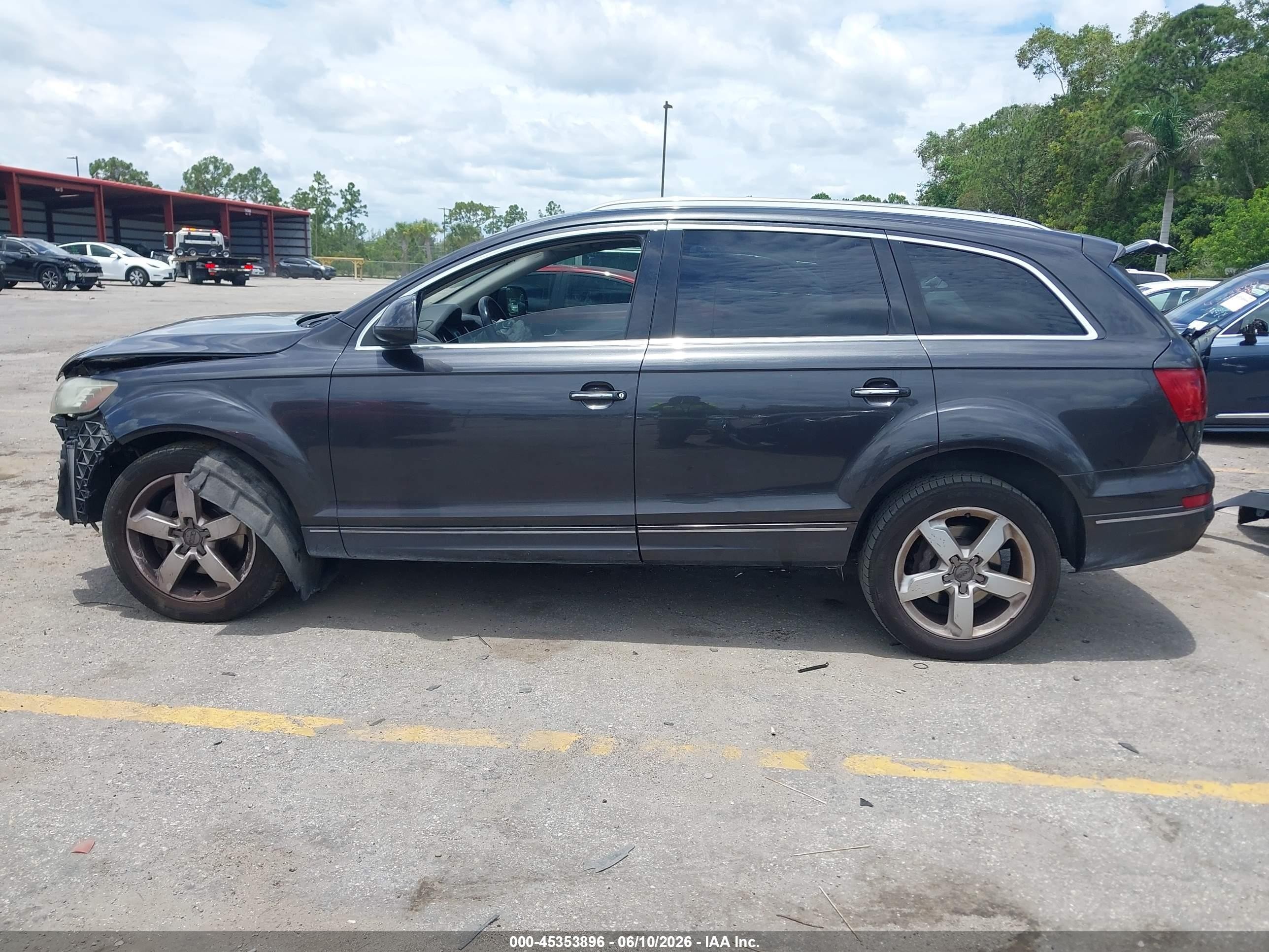 2012 Audi Q7 3.0 Tdi Premium Черный vin: WA1LMAFE3CD003248