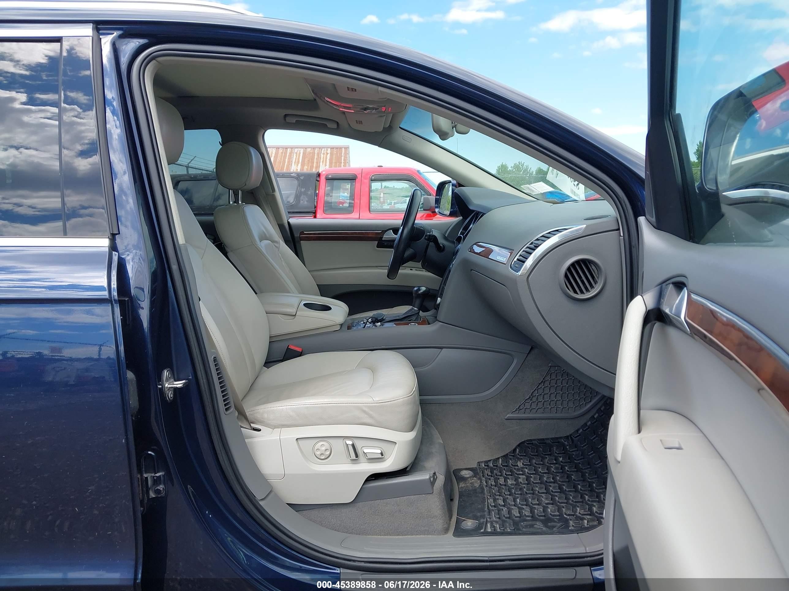 2014 Audi Q7 3.0 Tdi Premium Dark Blue vin: WA1LMAFE3ED004435